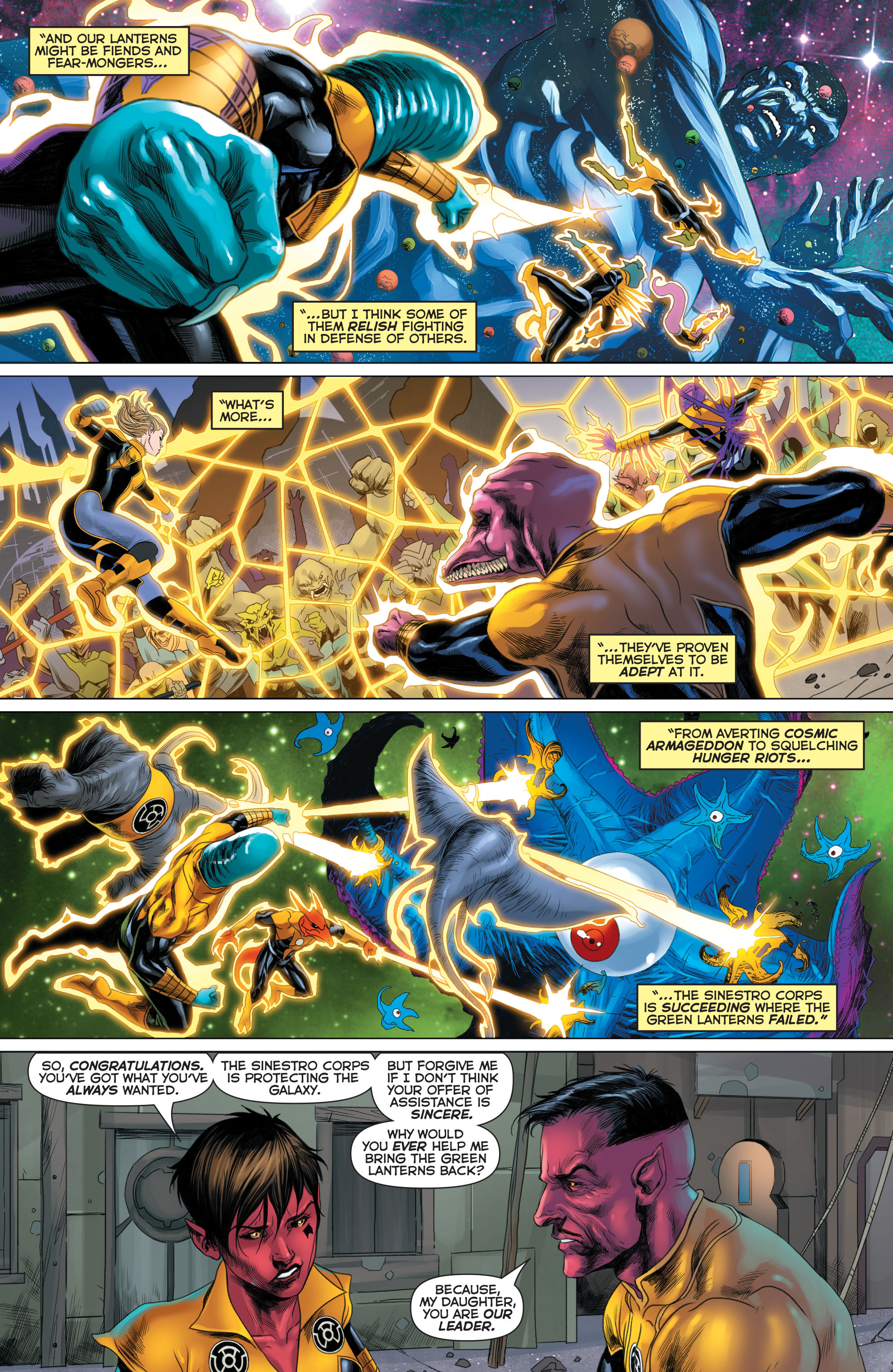 Read online Sinestro comic -  Issue #22 - 17