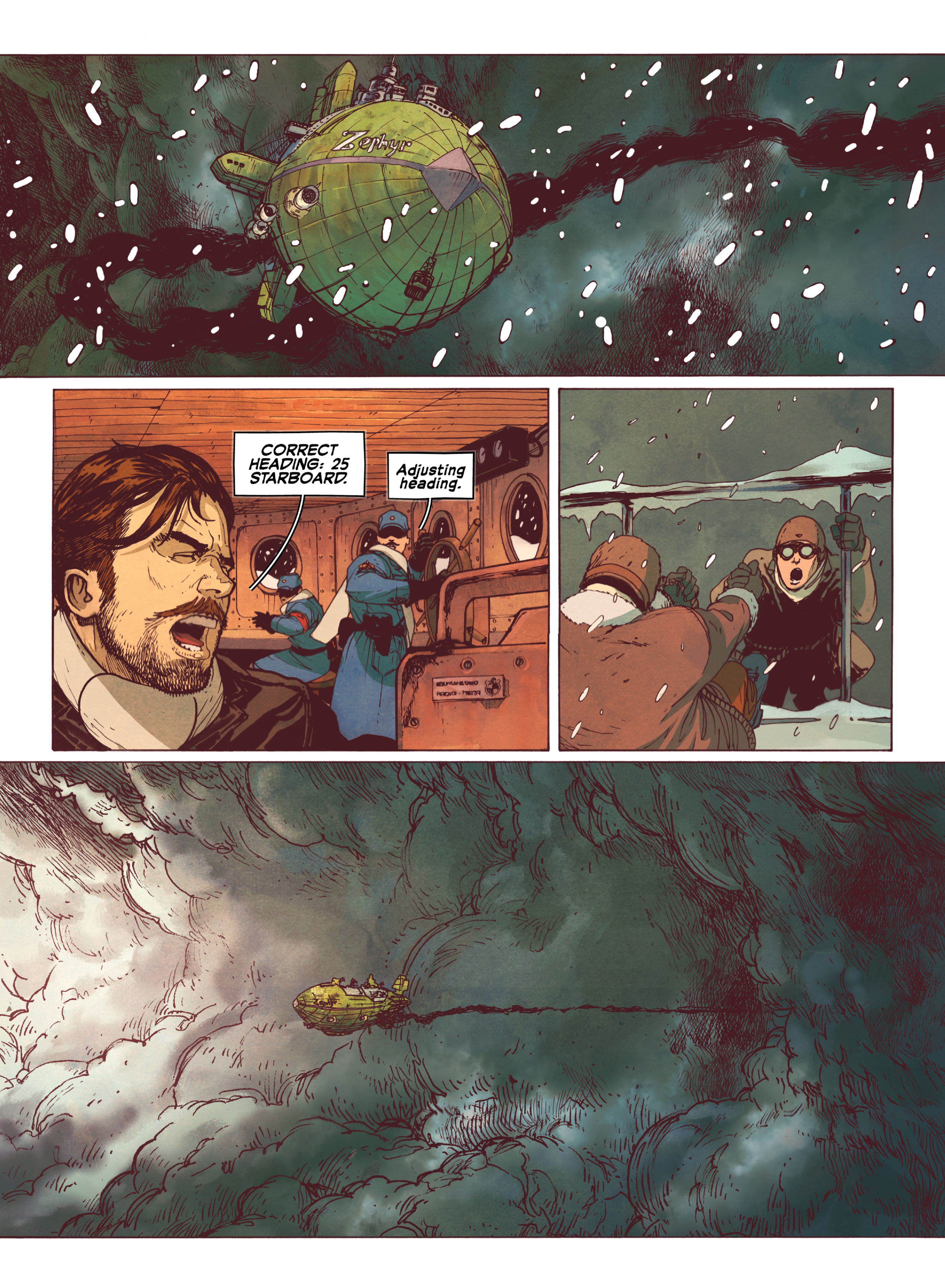 Read online Skies of Fire comic -  Issue #5 - 32