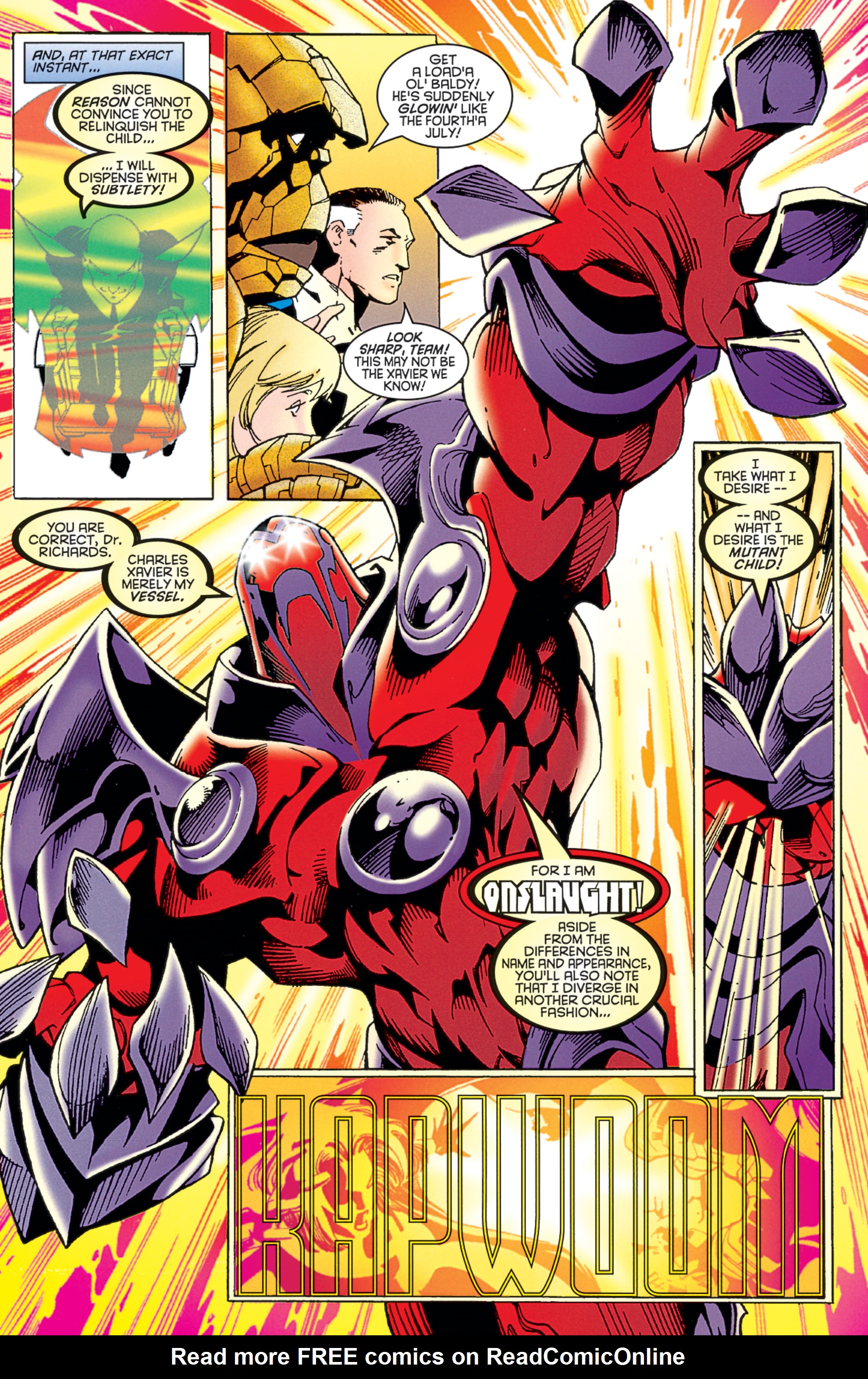 Read online X-Men Milestones: Onslaught comic -  Issue # TPB (Part 2) - 97