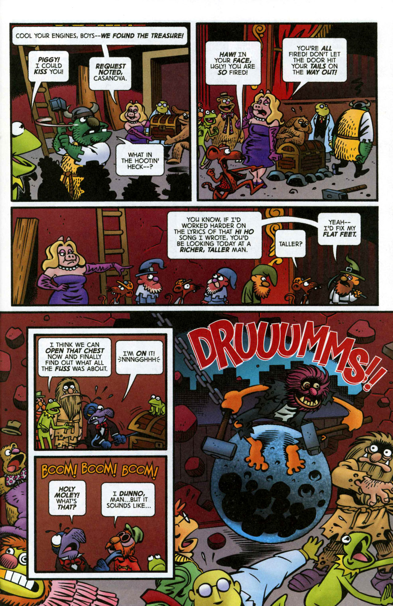 Read online The Muppet Show: The Treasure of Peg-Leg Wilson comic -  Issue #4 - 19