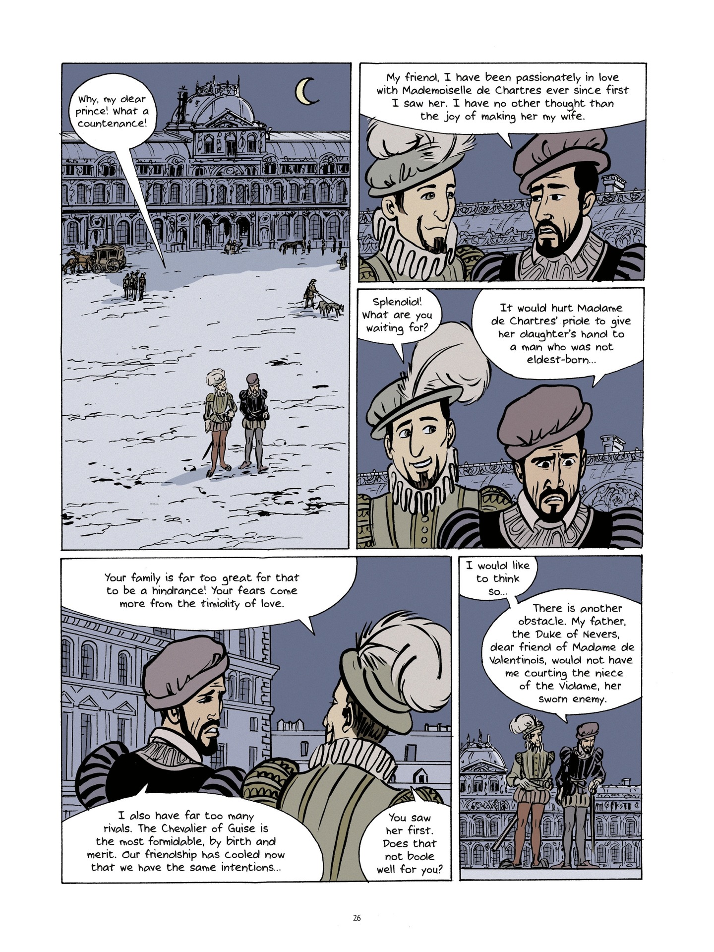 Read online The Princess of Clèves comic -  Issue # TPB (Part 1) - 22
