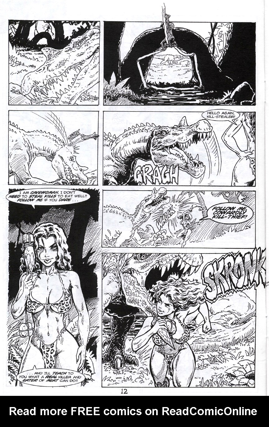 Read online Cavewoman: Rain comic -  Issue #7 - 14