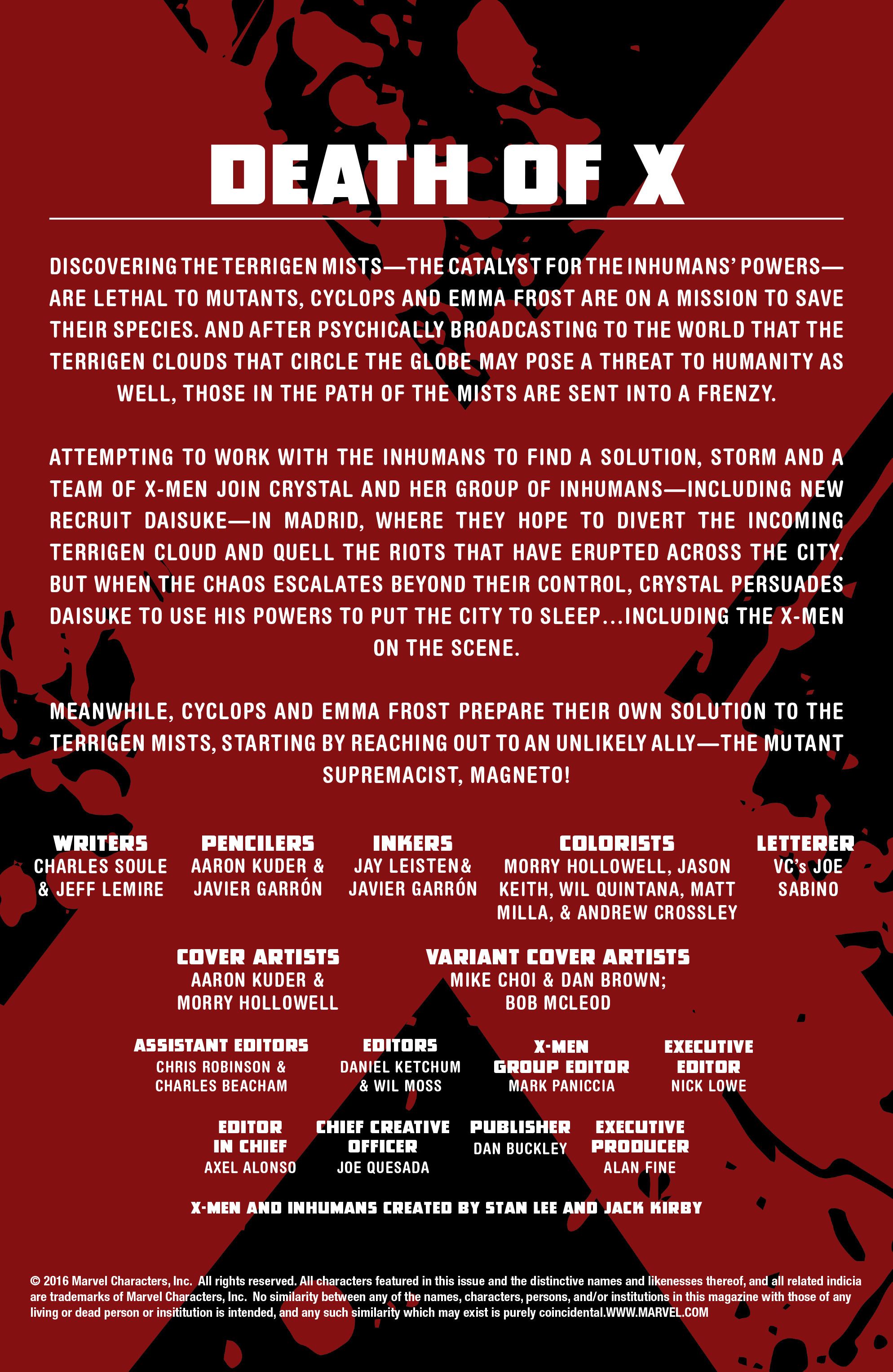 Read online Death of X comic -  Issue #3 - 2