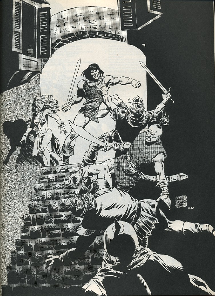 Read online The Savage Sword Of Conan comic -  Issue #175 - 59