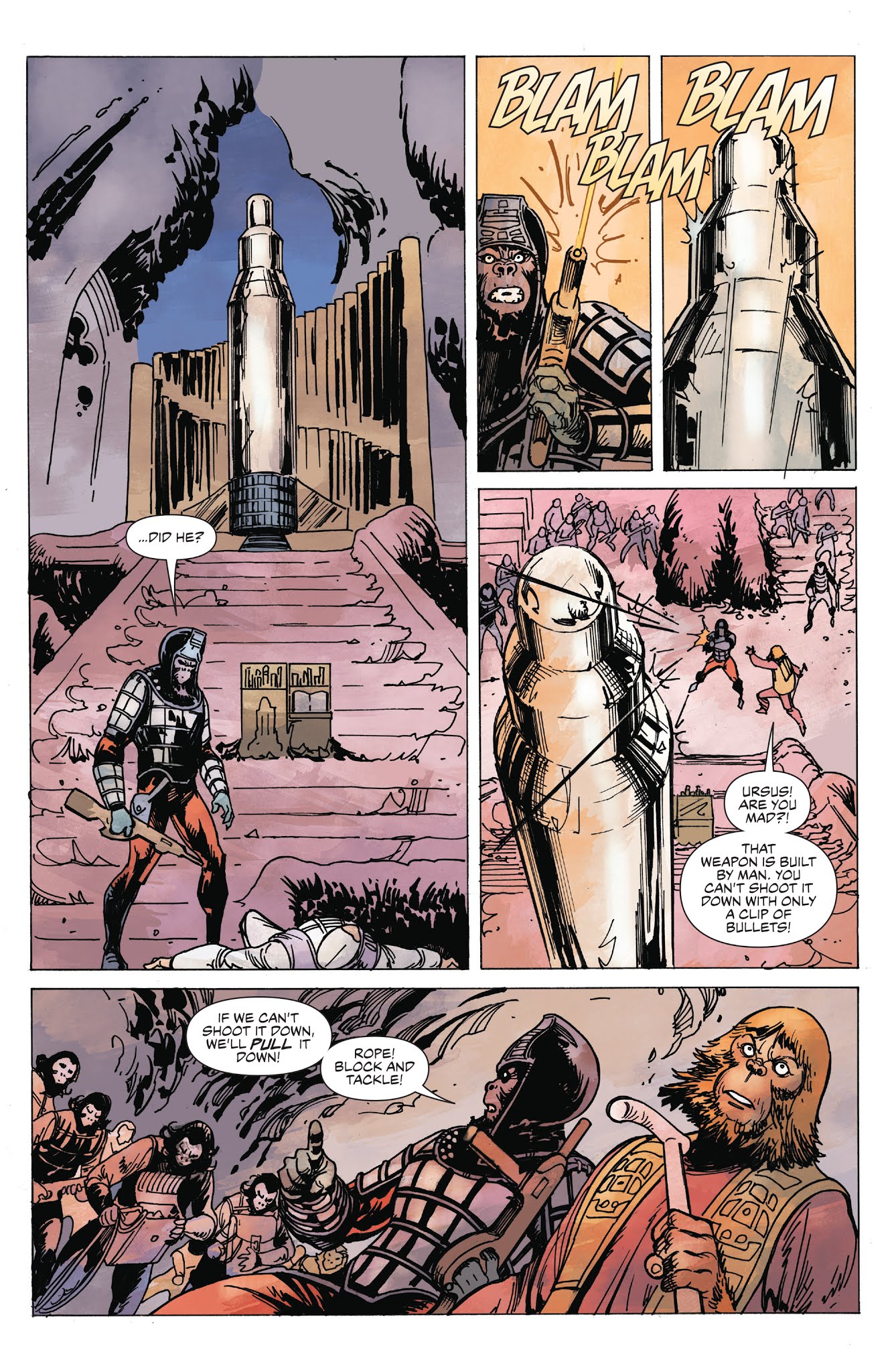 Read online Planet of the Apes: Ursus comic -  Issue #6 - 18