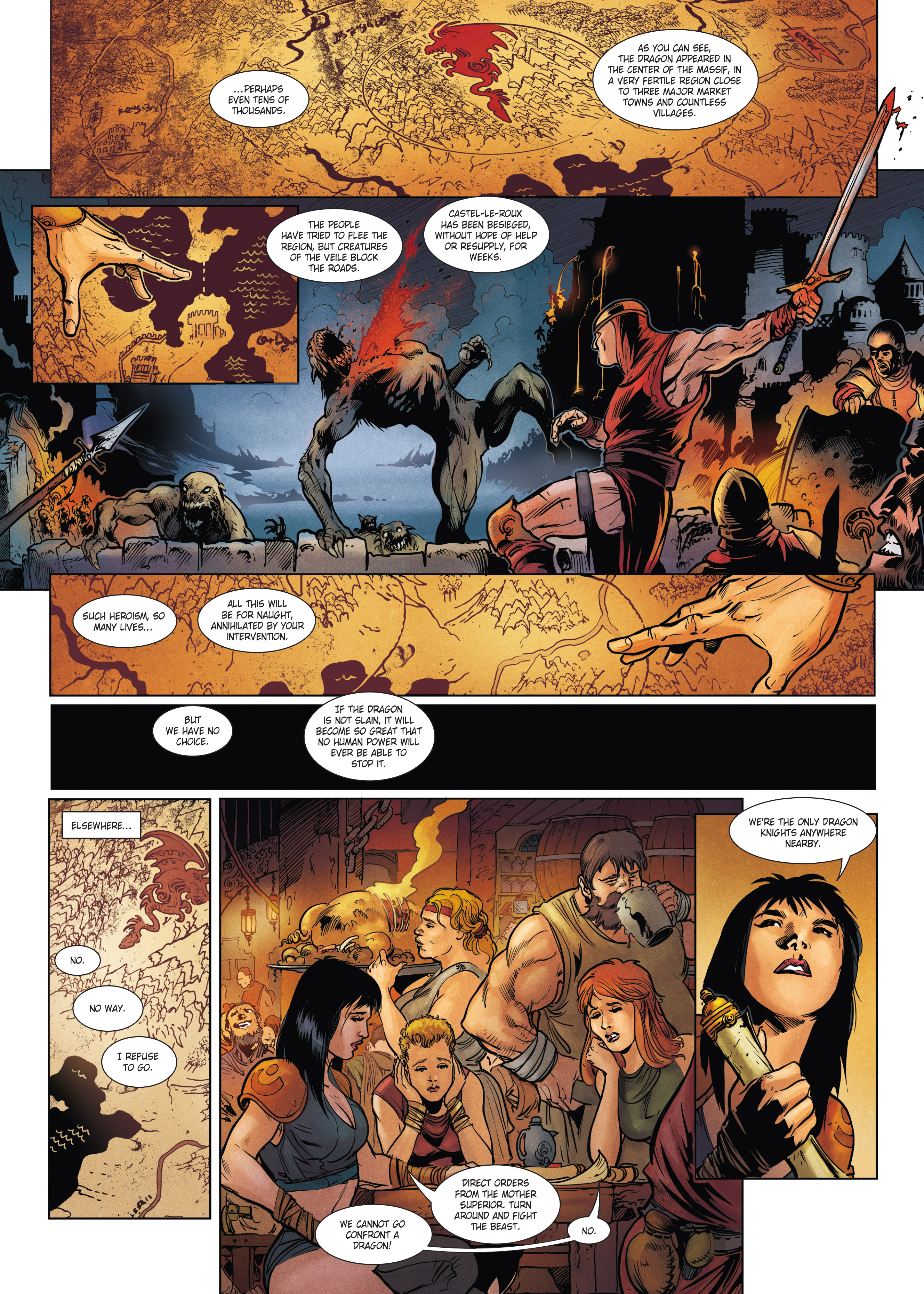 Read online Chronicles of the Dragon Knights comic -  Issue #21 - 13