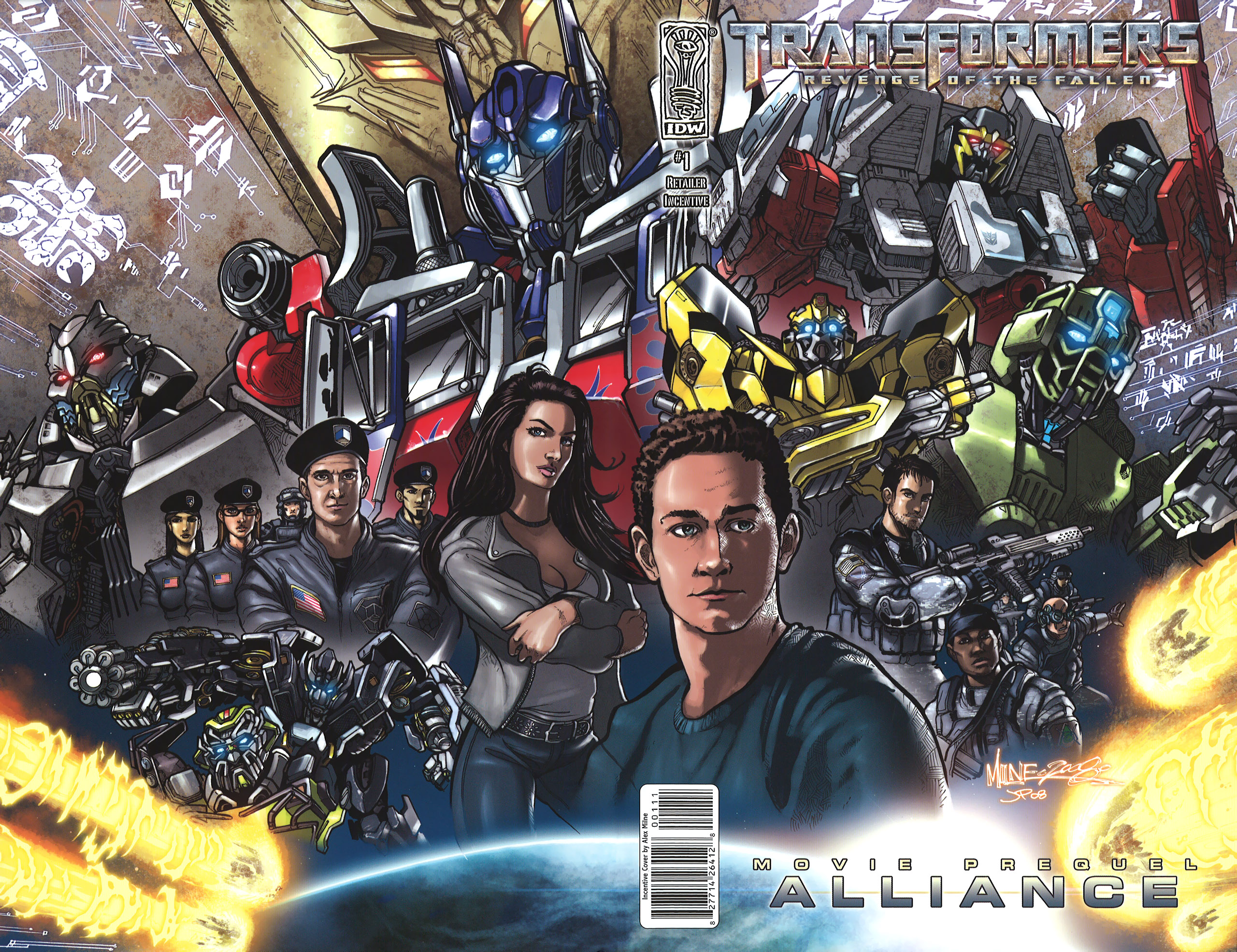 Read online Transformers: Alliance comic -  Issue #1 - 2