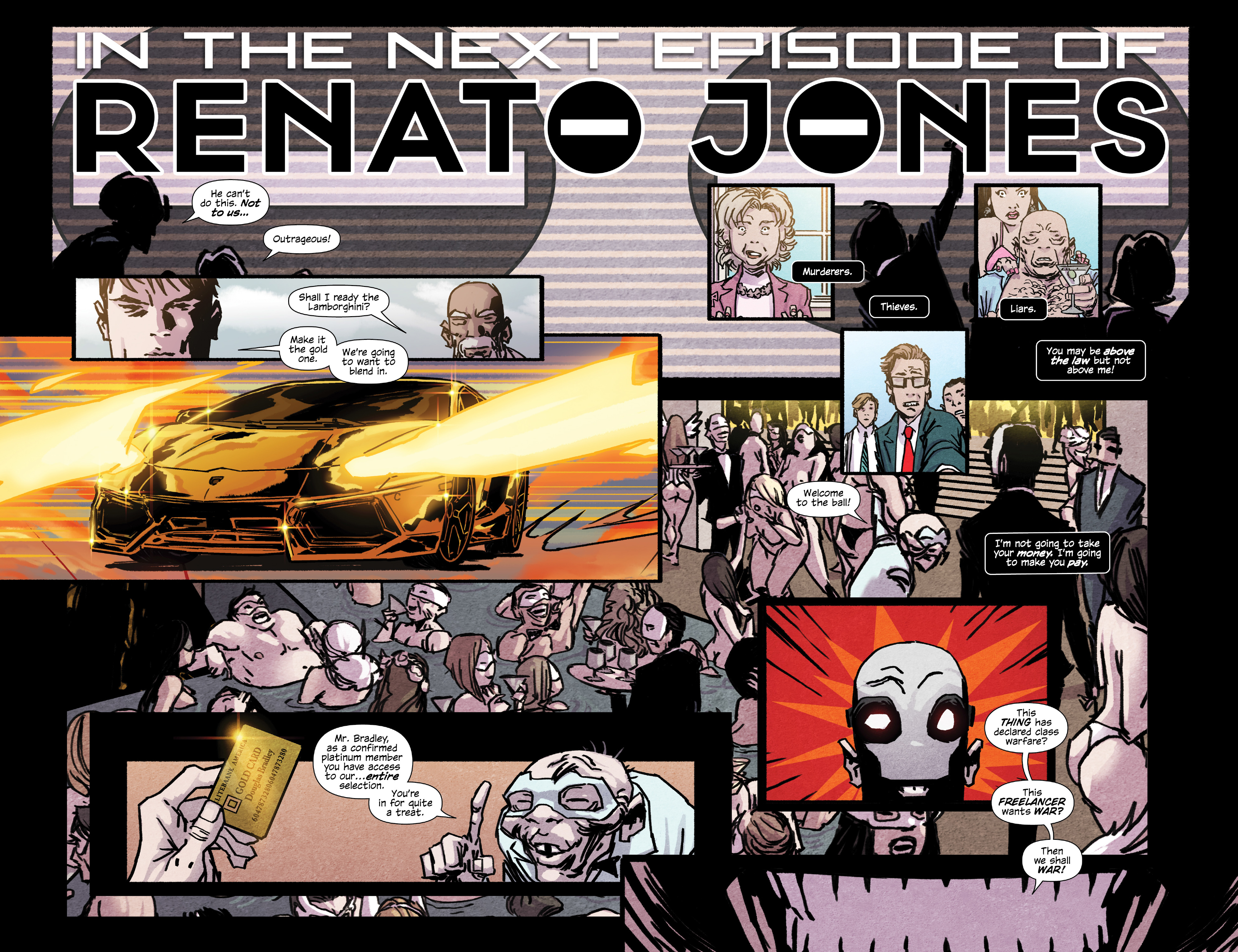 Read online Renato Jones: The One% comic -  Issue #1 - 39