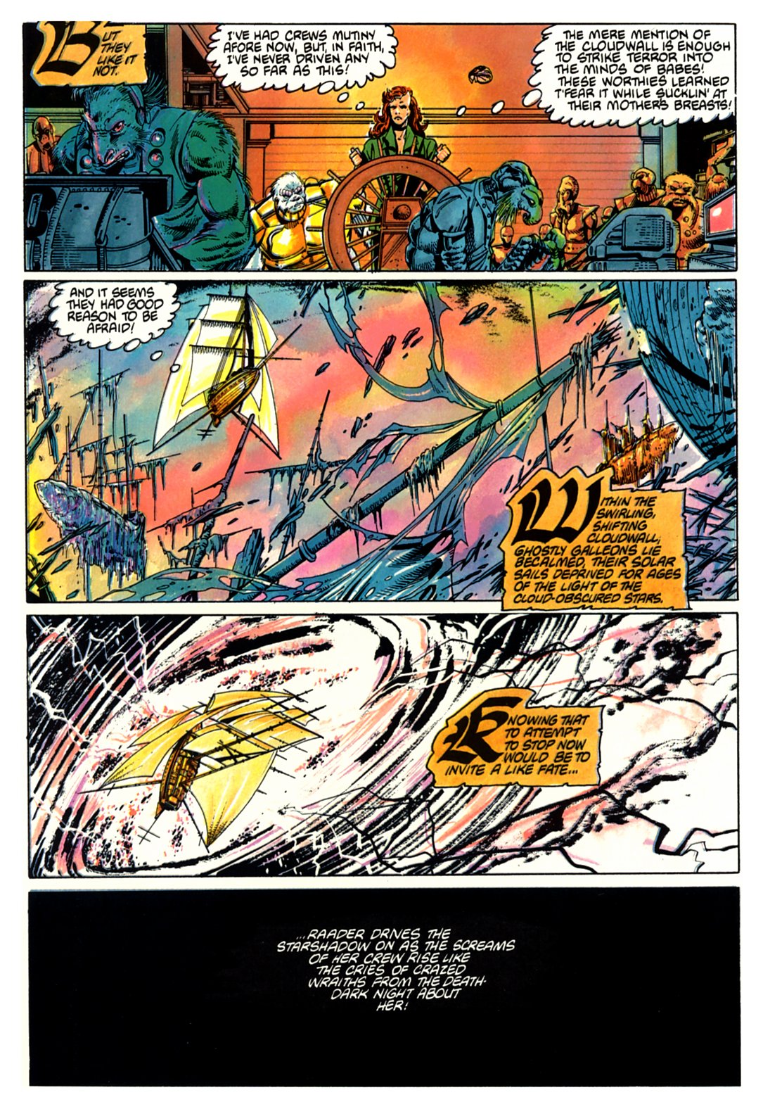 Read online Marvel Graphic Novel comic -  Issue #14 - Swords of the Swashbucklers - 44