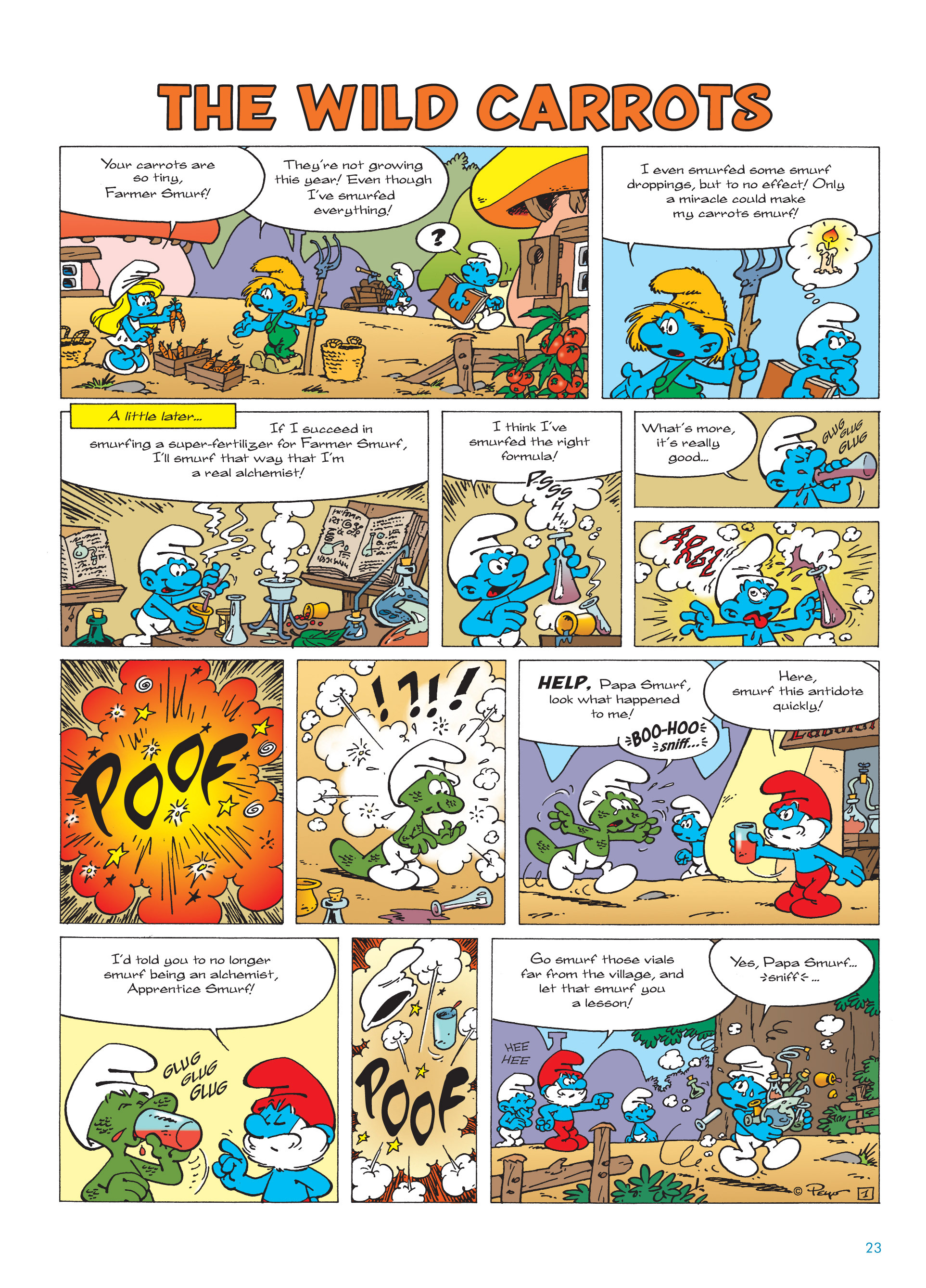 Read online Smurfs Monsters comic -  Issue # Full - 23