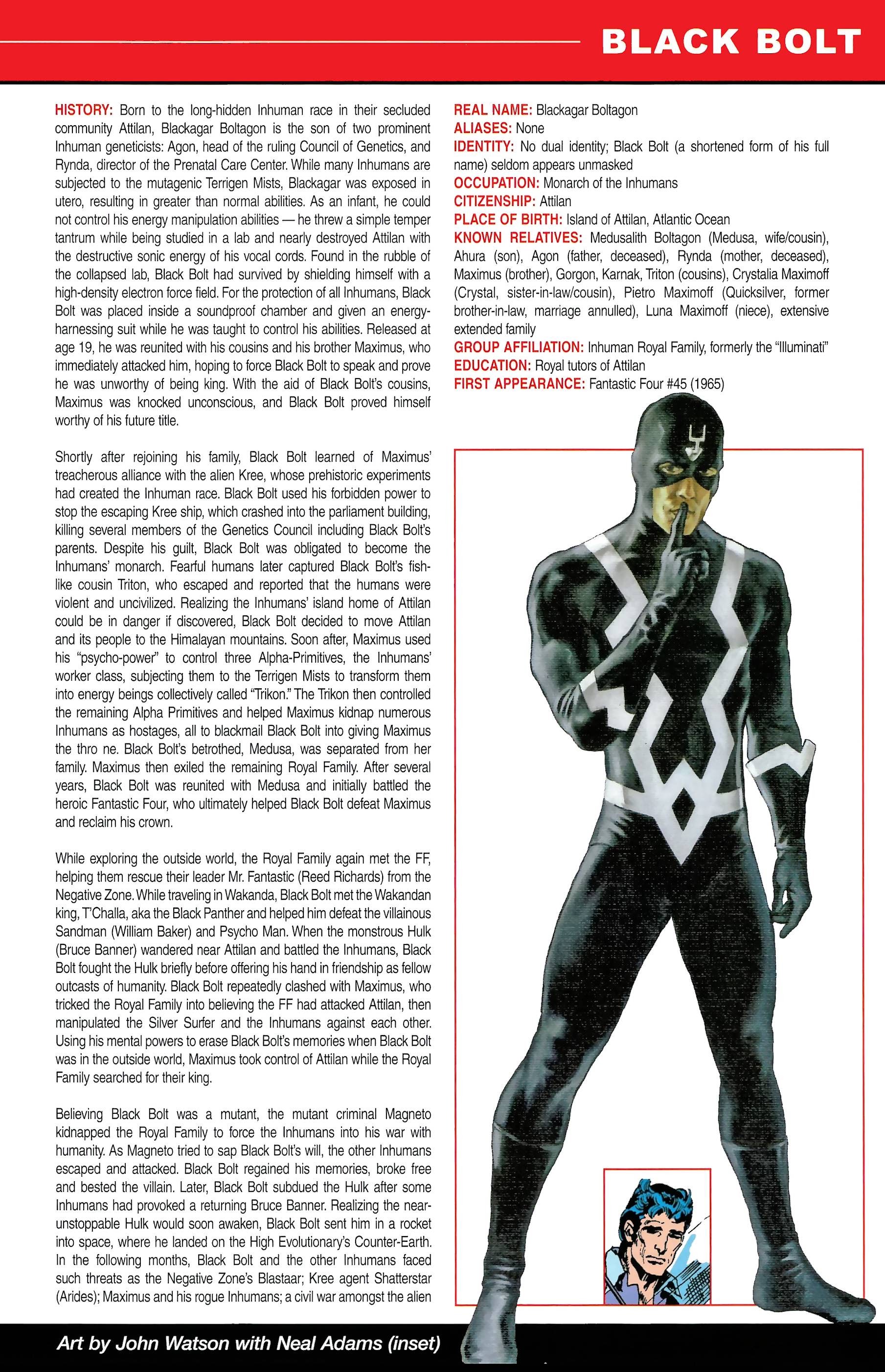 Read online Official Handbook of the Marvel Universe A to Z comic -  Issue # TPB 1 (Part 2) - 105