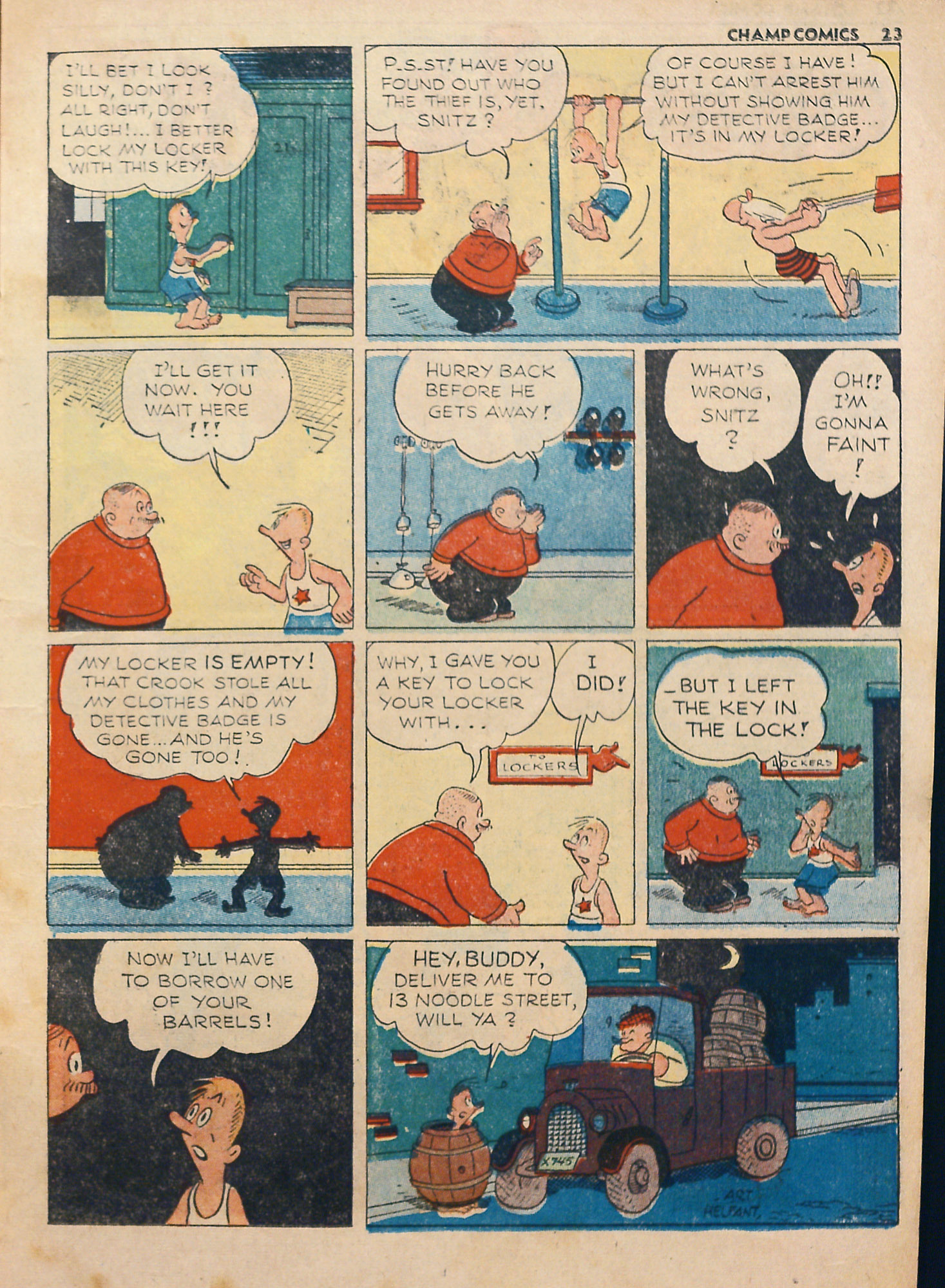 Read online Champ Comics comic -  Issue #16 - 25