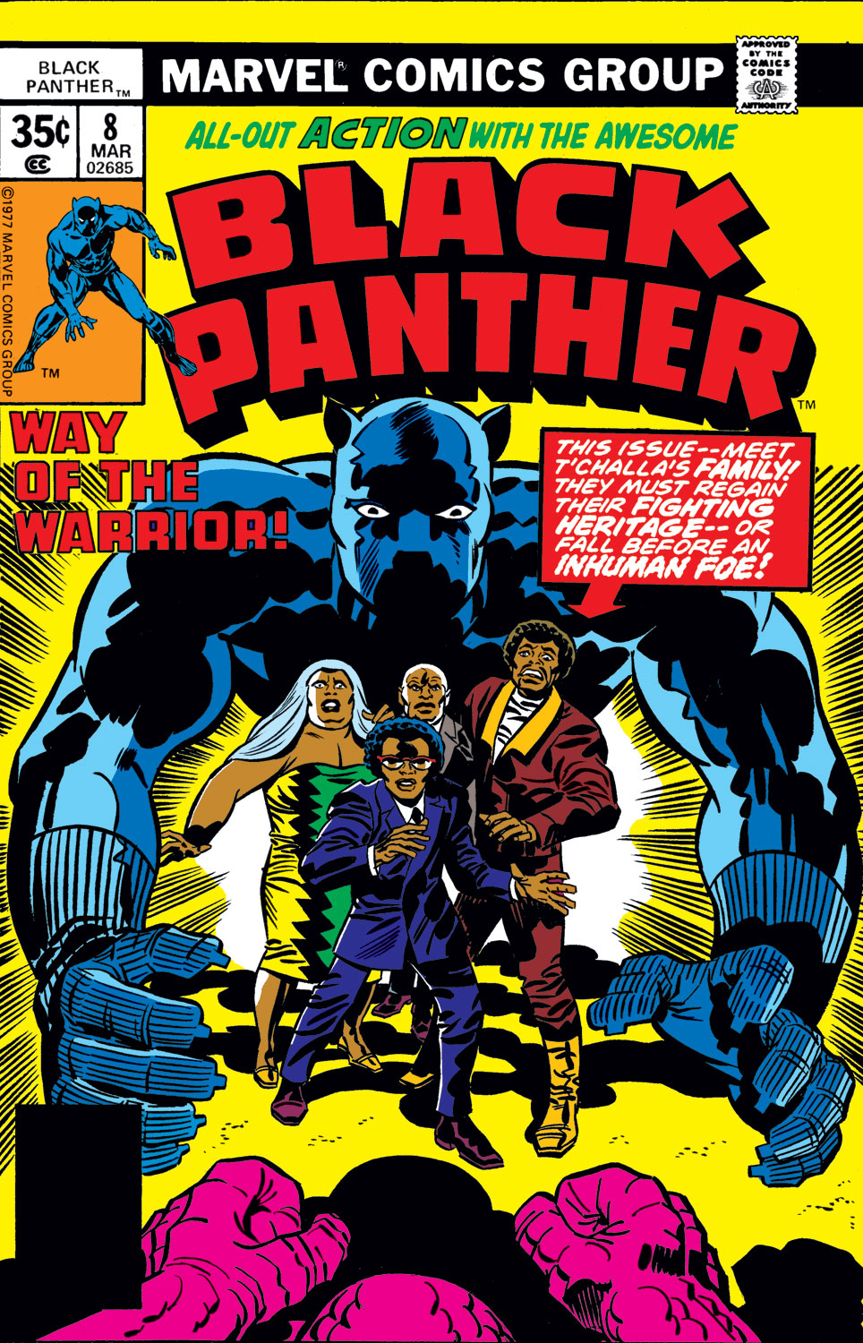 Read online Black Panther (1977) comic -  Issue #8 - 1