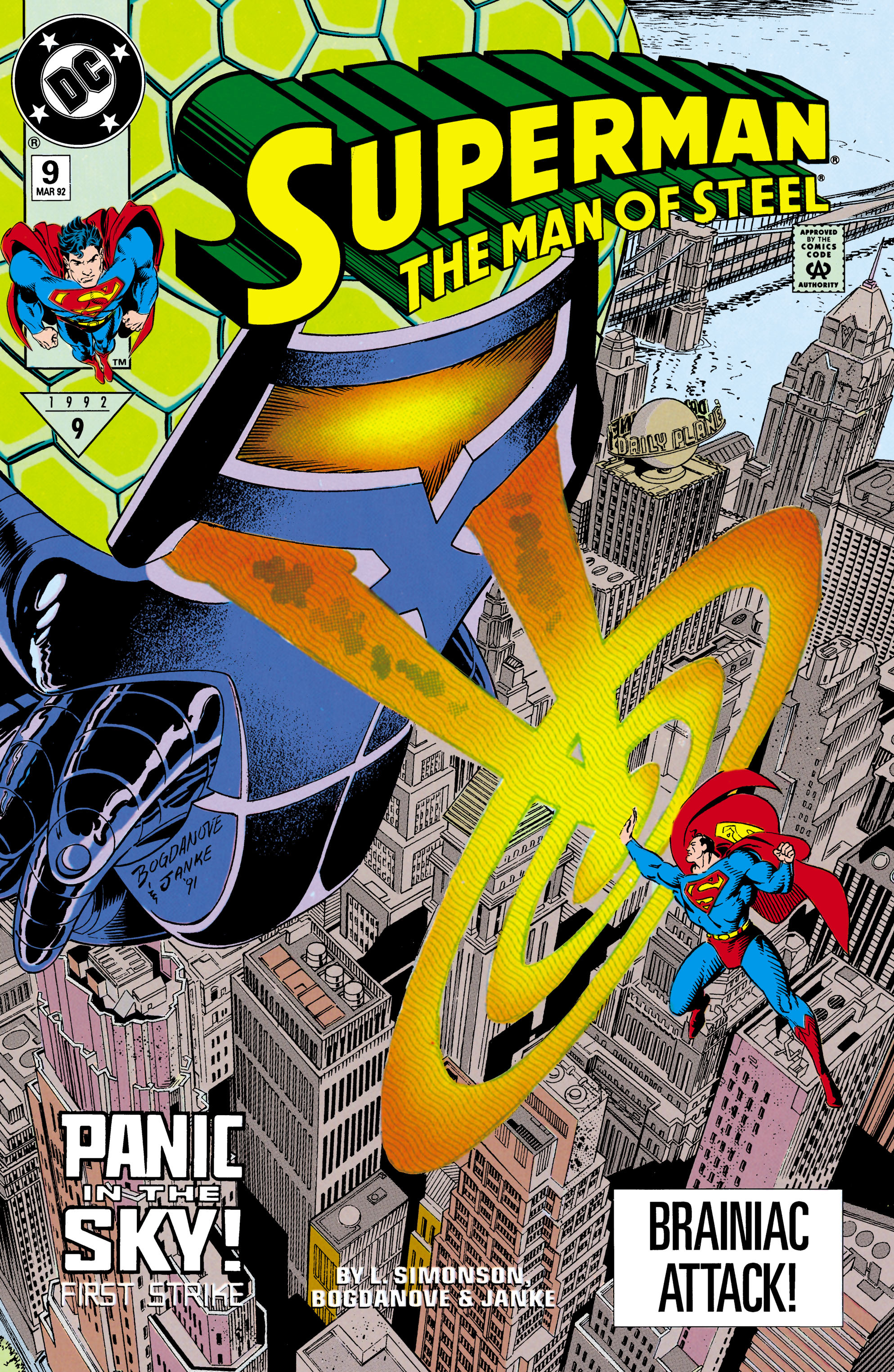 Read online Superman: The Man of Steel (1991) comic -  Issue #9 - 1