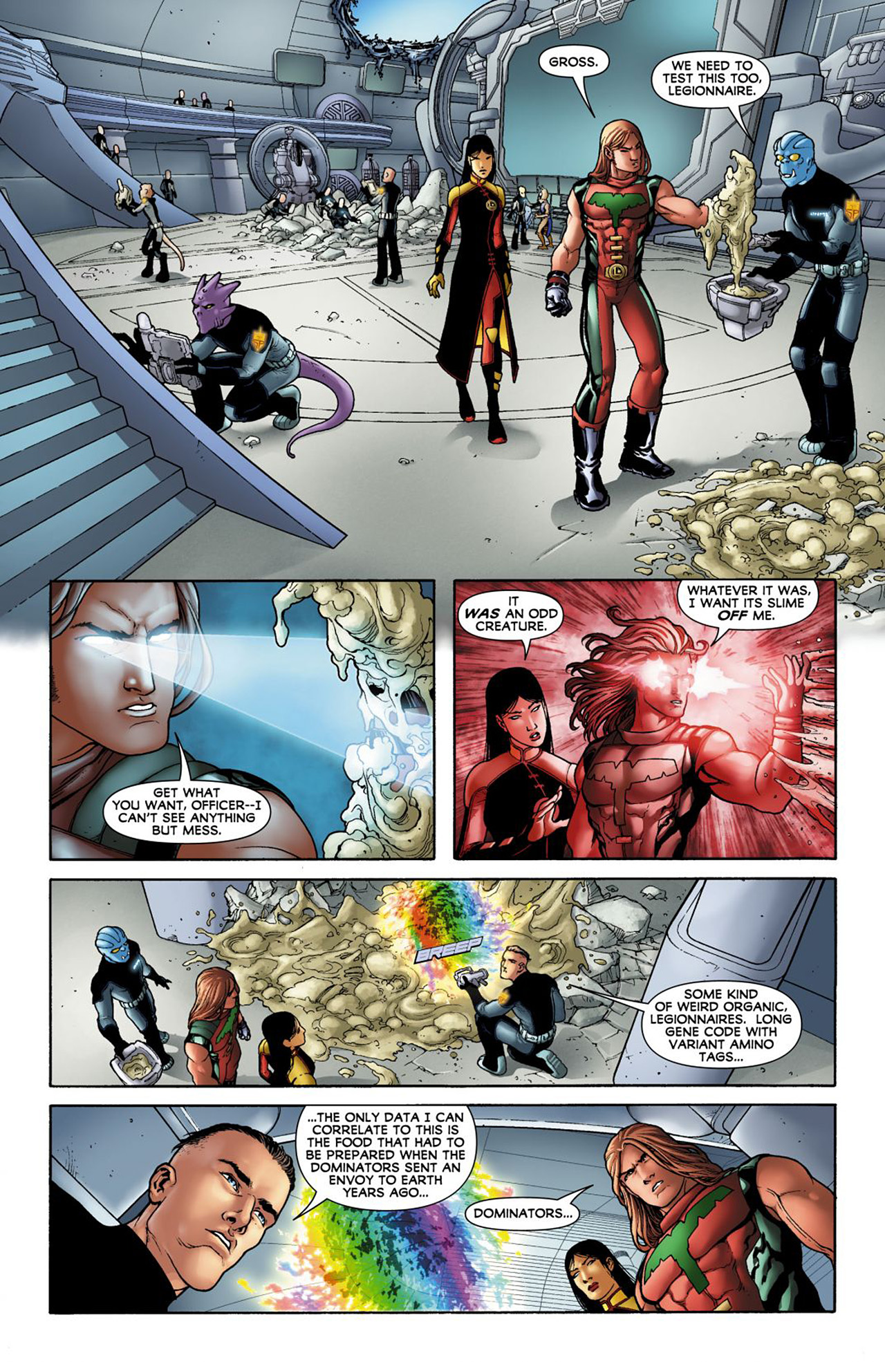 Read online Legion of Super-Heroes (2011) comic -  Issue #9 - 18