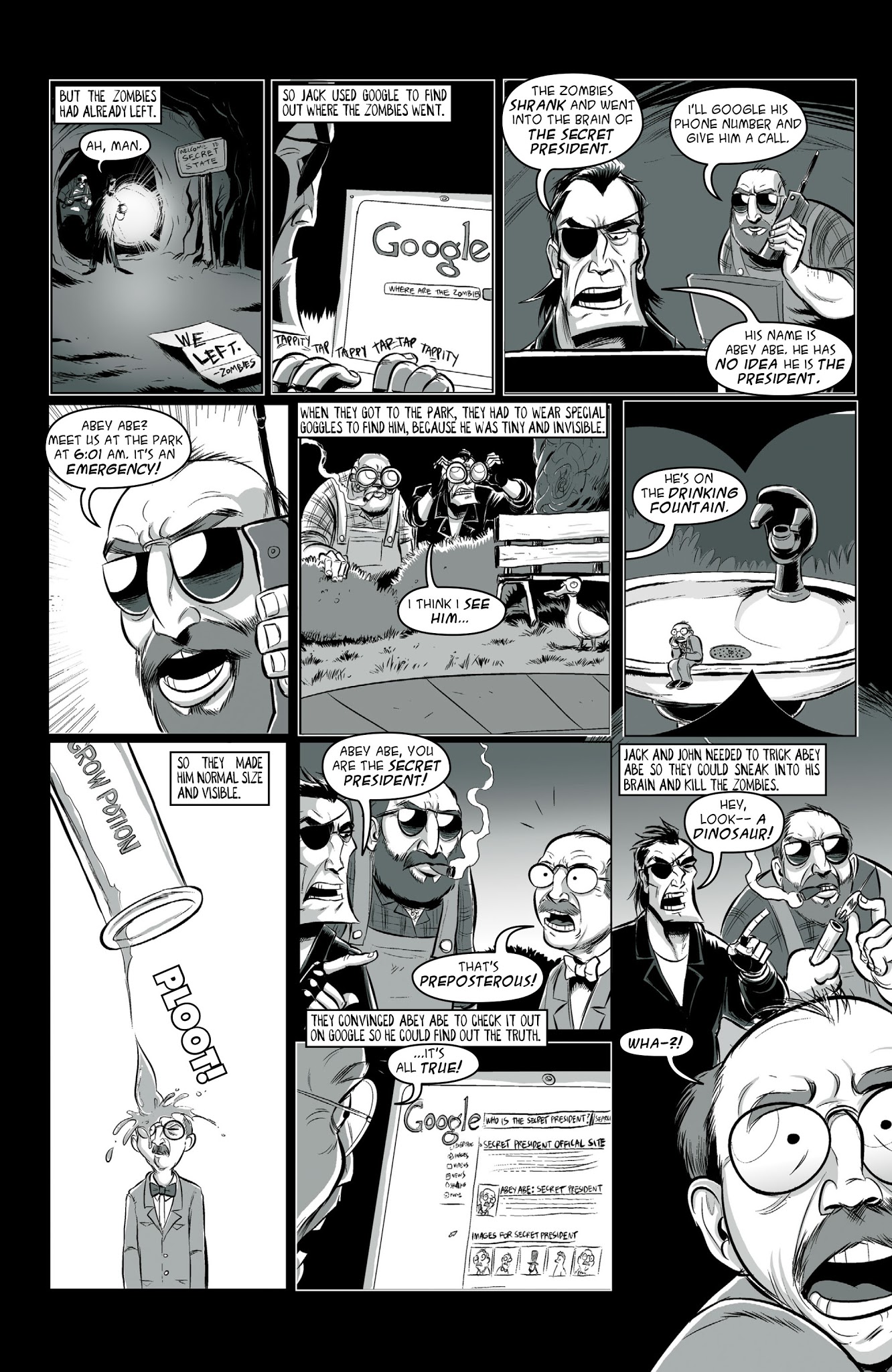 Read online Axe Cop comic -  Issue # TPB 3 - 116