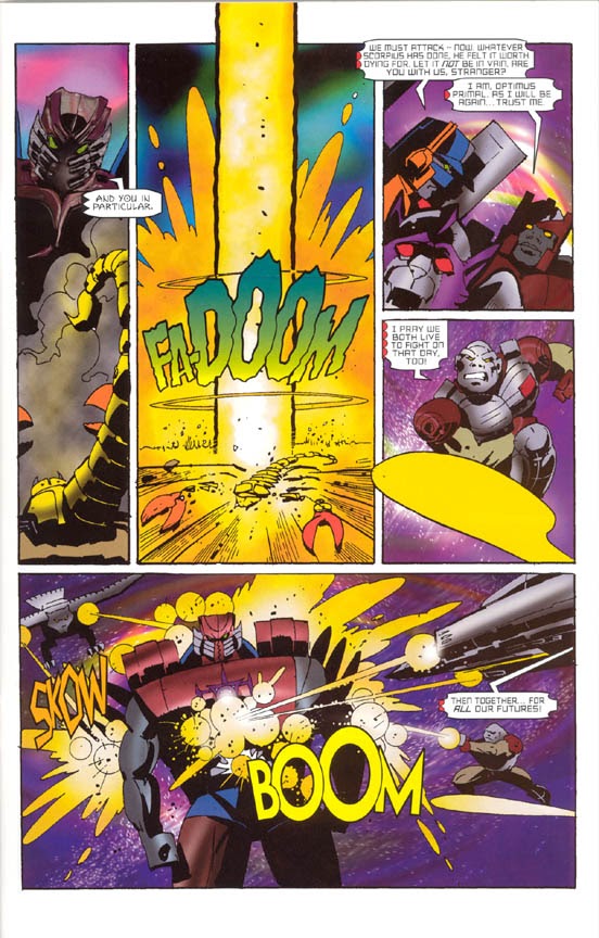 Read online Tales from the Transformers: Beast Wars: Reaching the Omega Point comic -  Issue # Full - 31