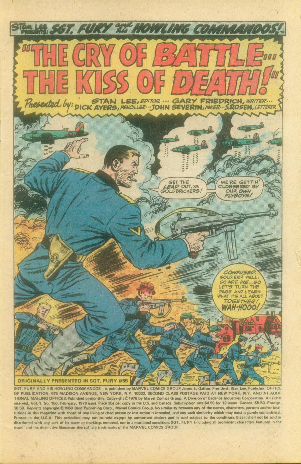 Read online Sgt. Fury comic -  Issue #150 - 3