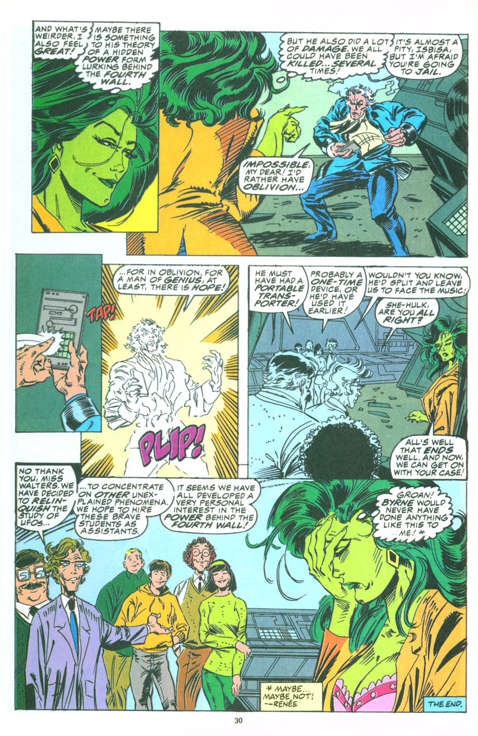 Read online The Sensational She-Hulk comic -  Issue #30 - 22