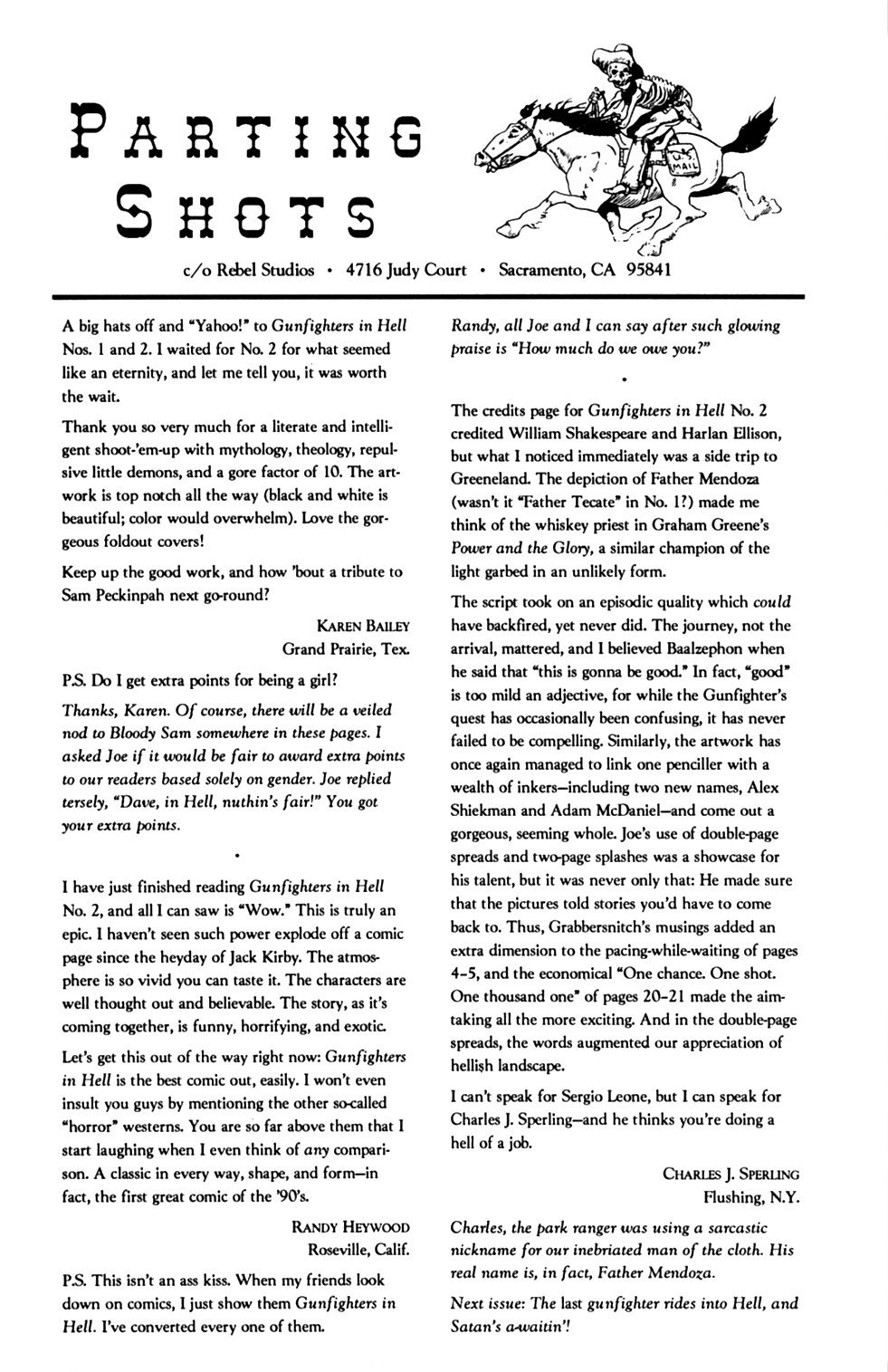 Read online Gunfighters in Hell comic -  Issue #3 - 31