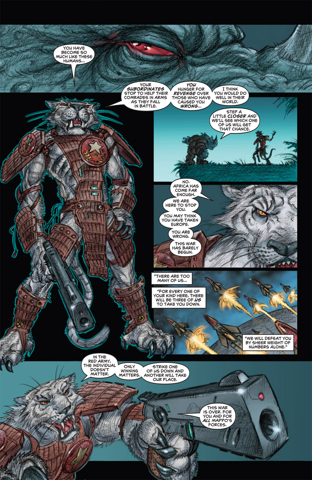 Read online Elephantmen comic -  Issue #35 - 29