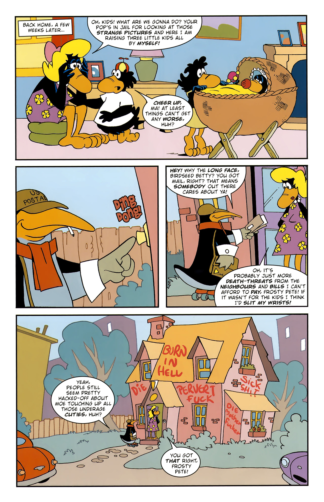 Read online Mark Millar's The Unfunnies comic -  Issue #1 - 8