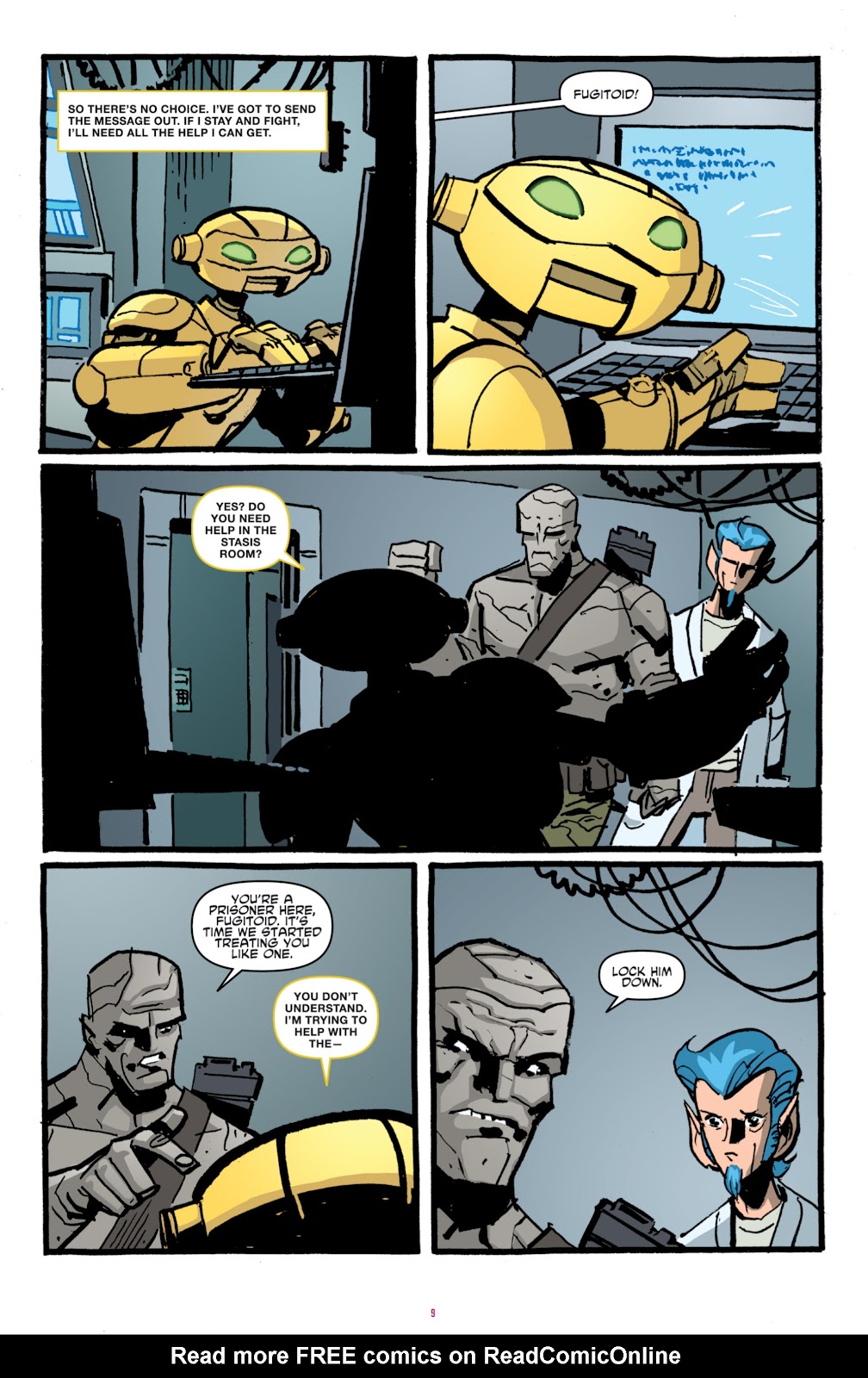Teenage Mutant Ninja Turtles Utrom Empire issue 3 - Page 11