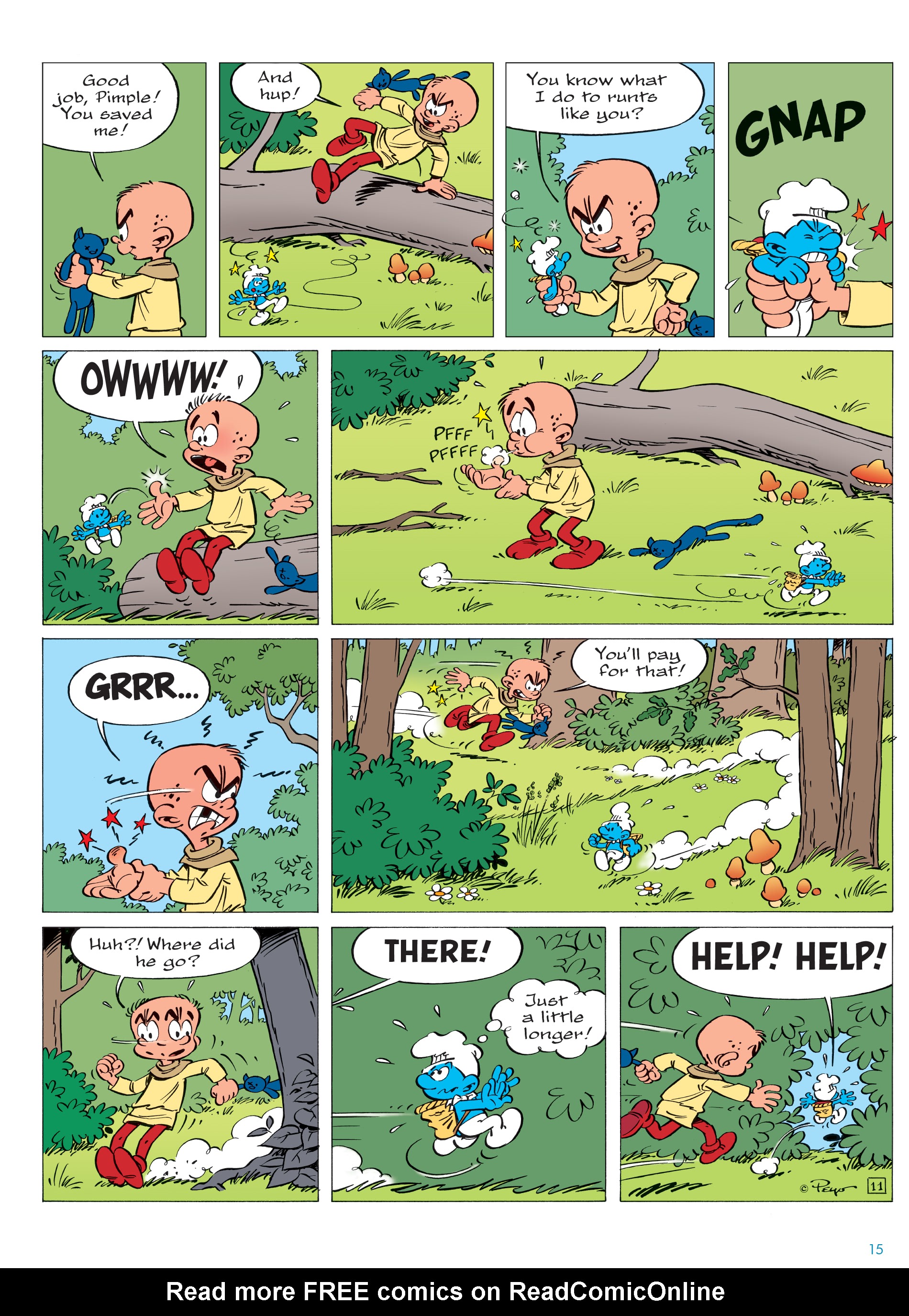 Read online The Smurfs Tales comic -  Issue # TPB 1 (Part 1) - 16