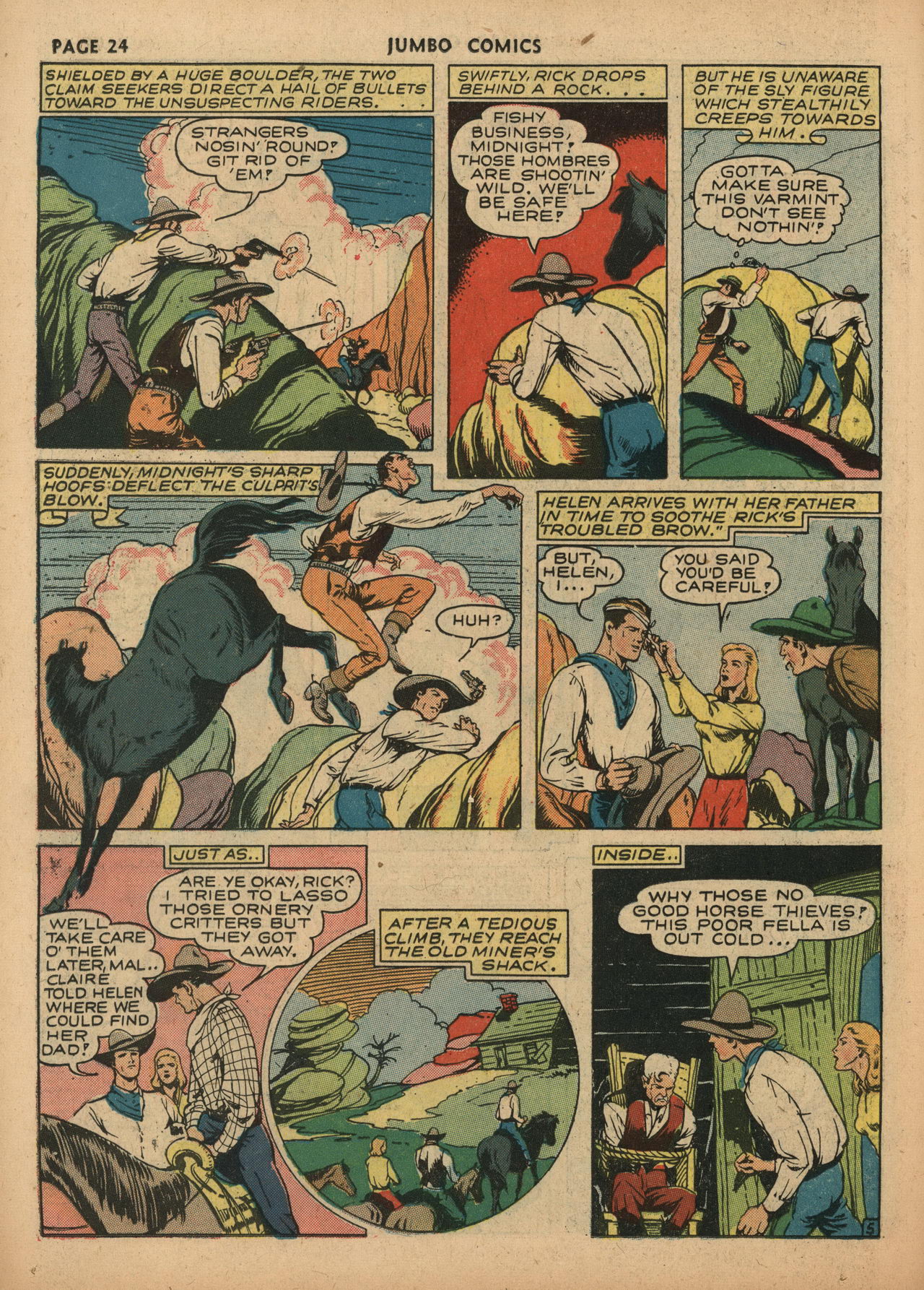 Read online Jumbo Comics comic -  Issue #37 - 26