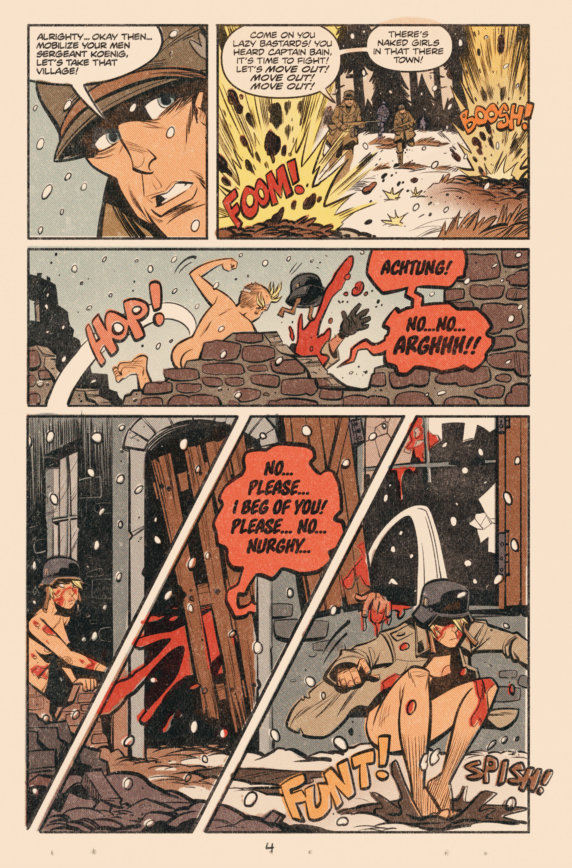 Read online Tank Girl: World War Tank Girl comic -  Issue #1 - 5
