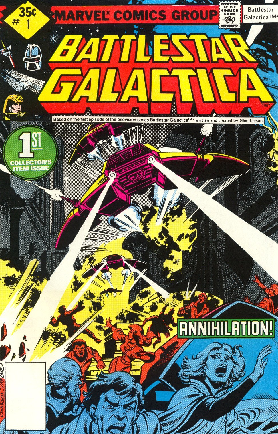 Read online Battlestar Galactica comic -  Issue #1 - 1
