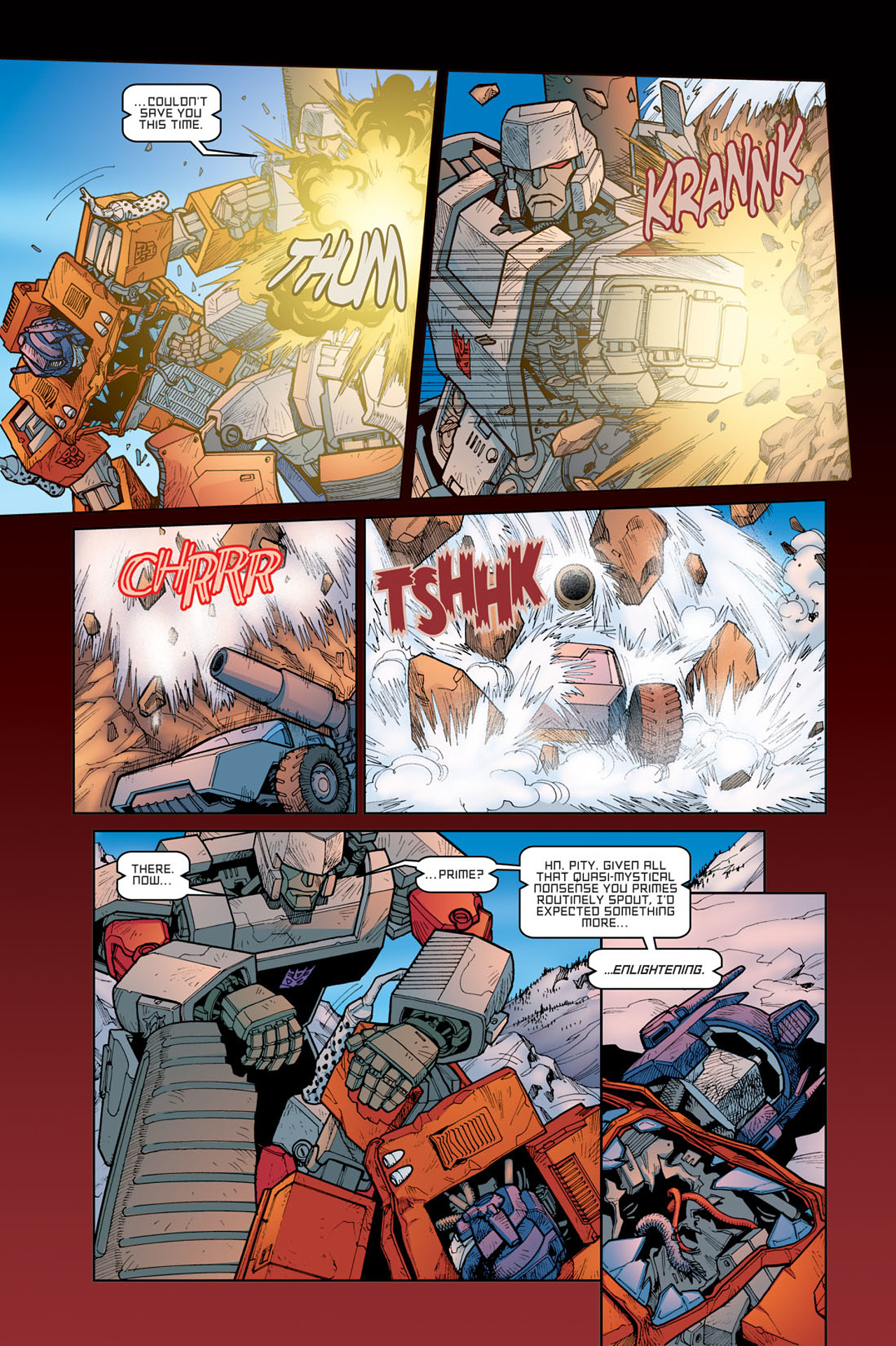 Read online The Transformers: Escalation comic -  Issue #5 - 25
