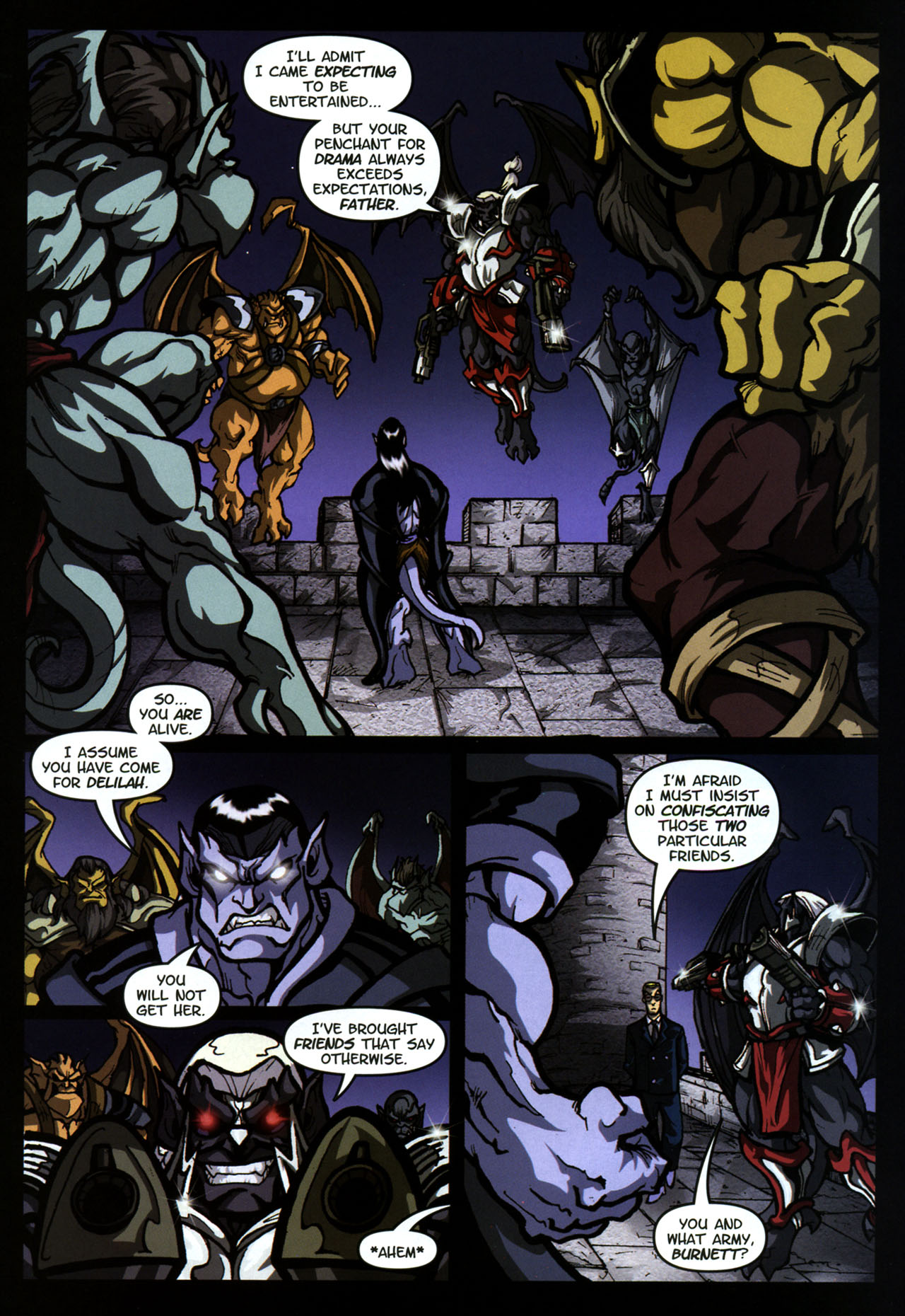 Read online Gargoyles (2006) comic -  Issue #4 - 23
