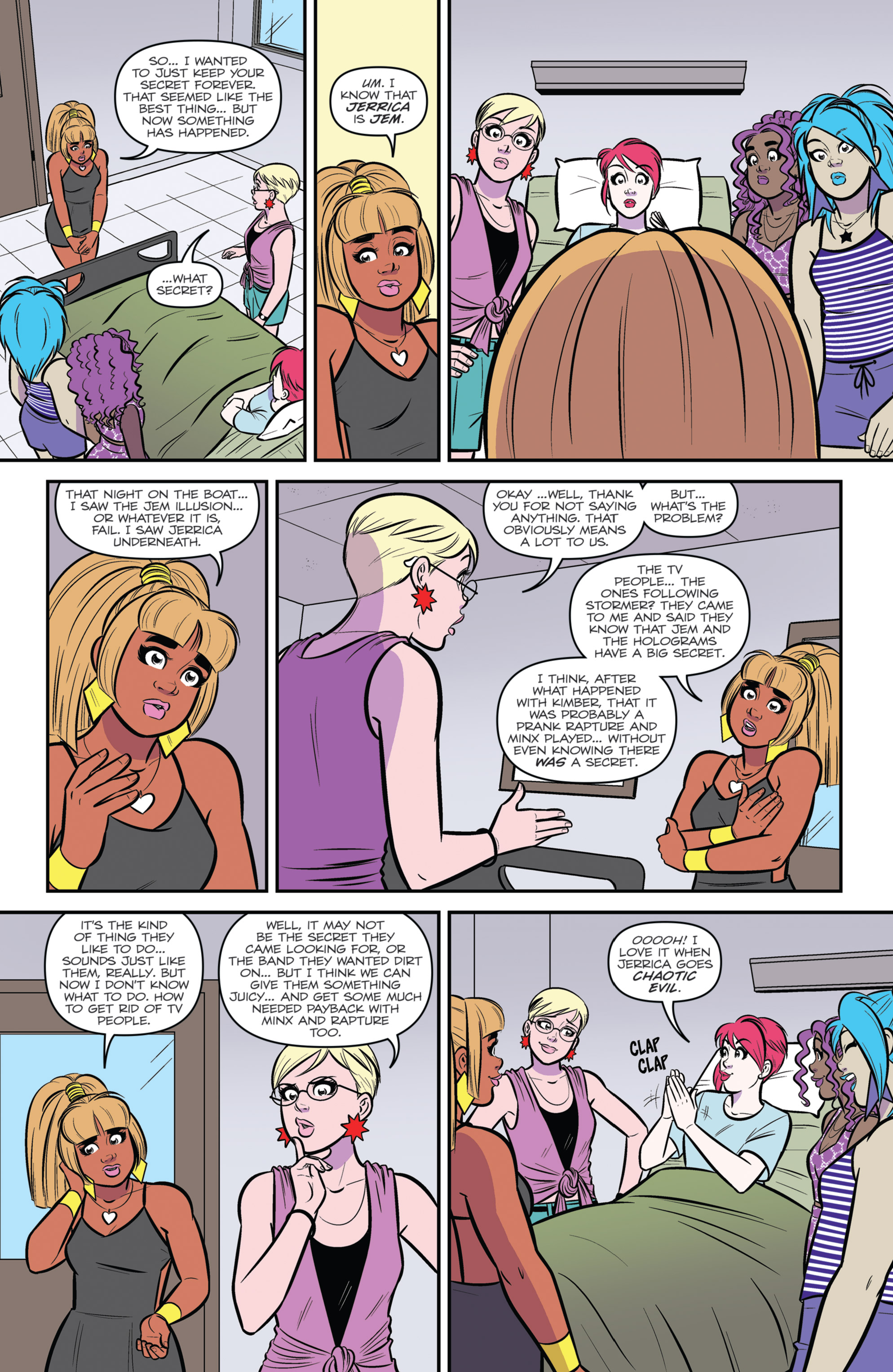 Read online Jem and The Holograms comic -  Issue #26 - 17