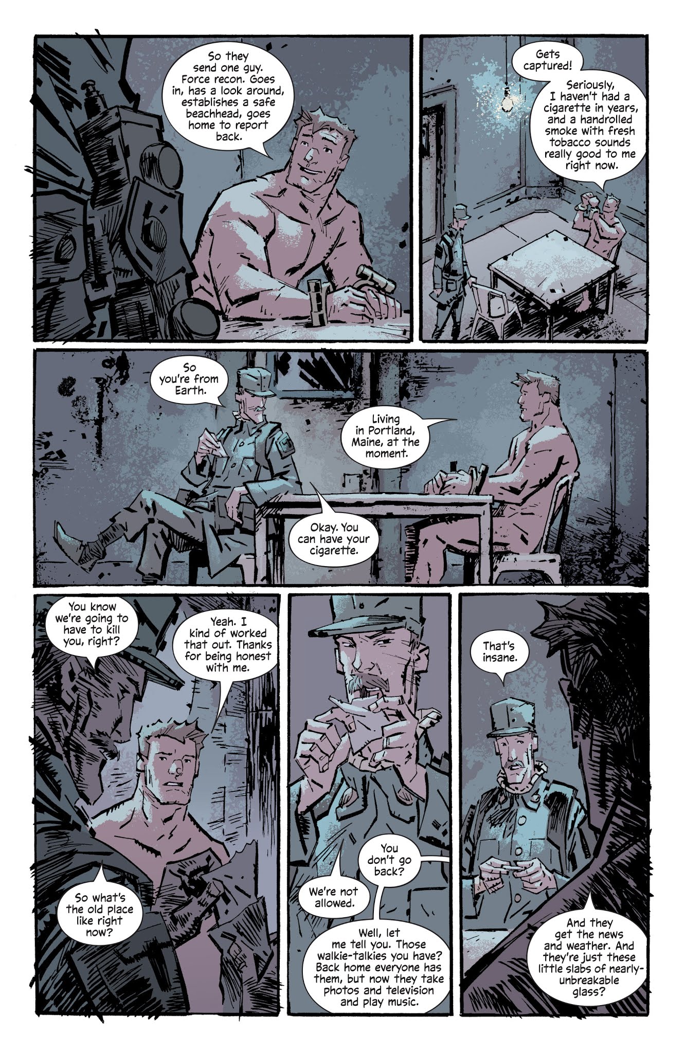 Read online Cemetery Beach comic -  Issue #1 - 5