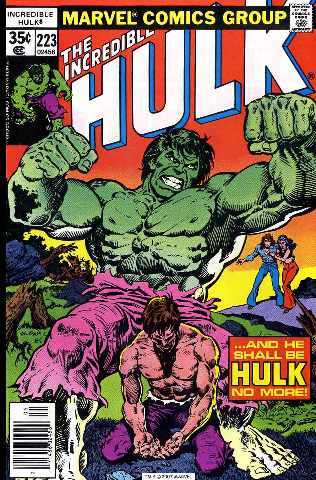 Read online The Incredible Hulk (1968) comic -  Issue #223 - 1