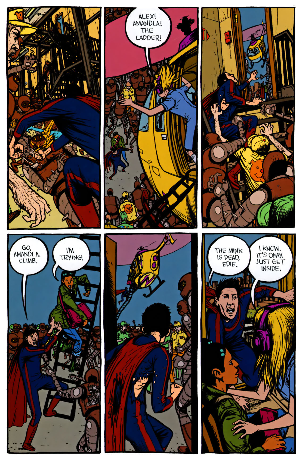 Read online Omega: The Unknown (2007) comic -  Issue #9 - 19