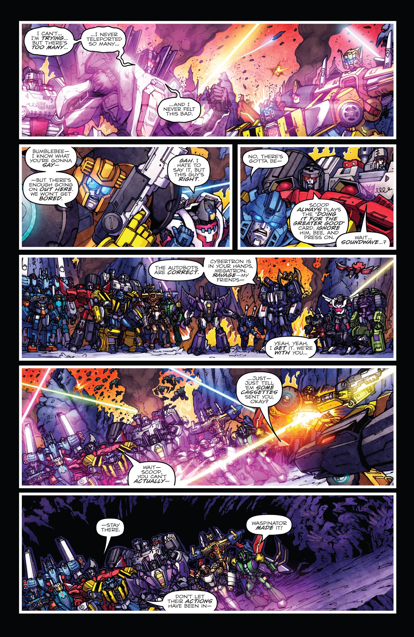 Read online The Transformers: Dark Cybertron comic -  Issue # TPB 2 - 114