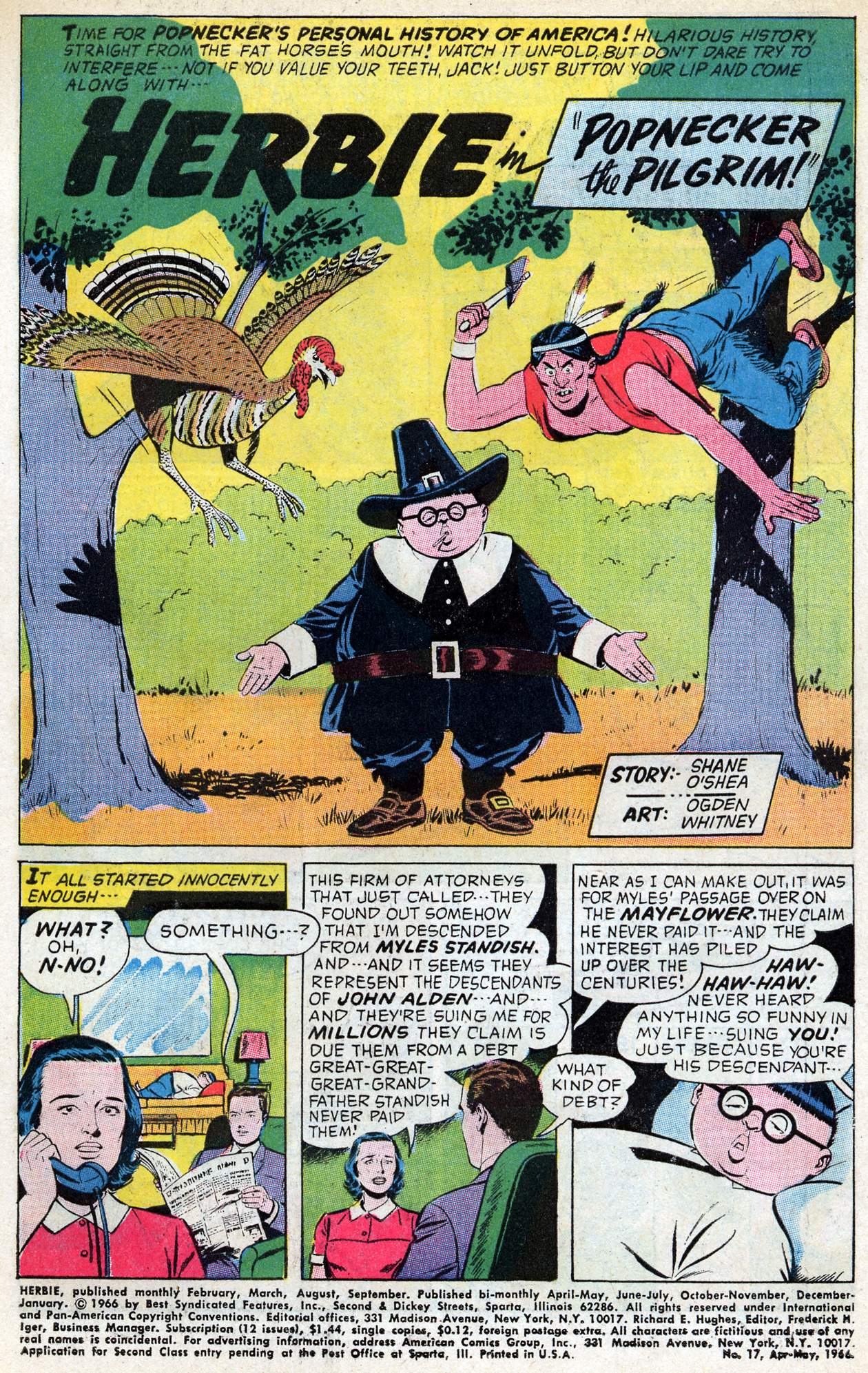 Read online Herbie comic -  Issue #17 - 2