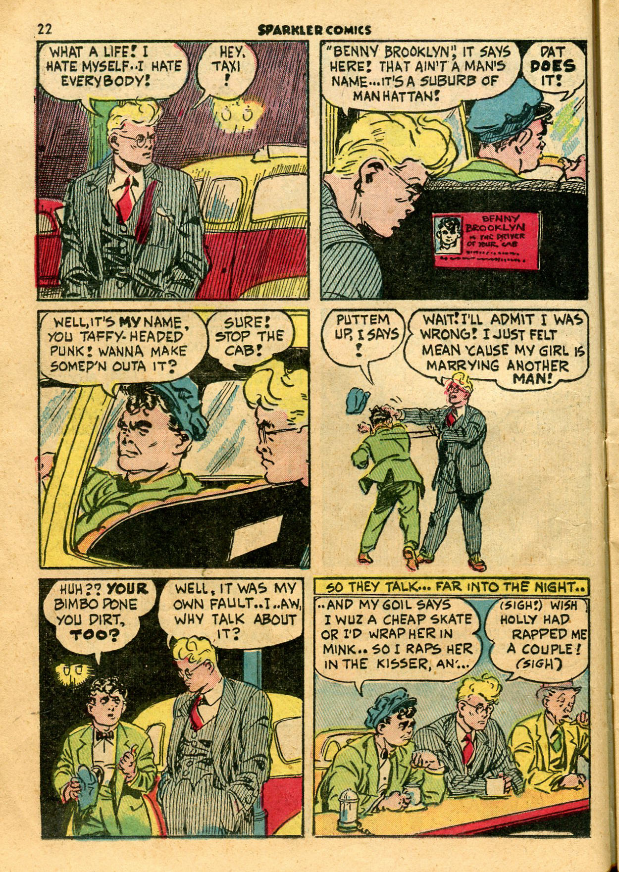 Read online Sparkler Comics comic -  Issue #23 - 24