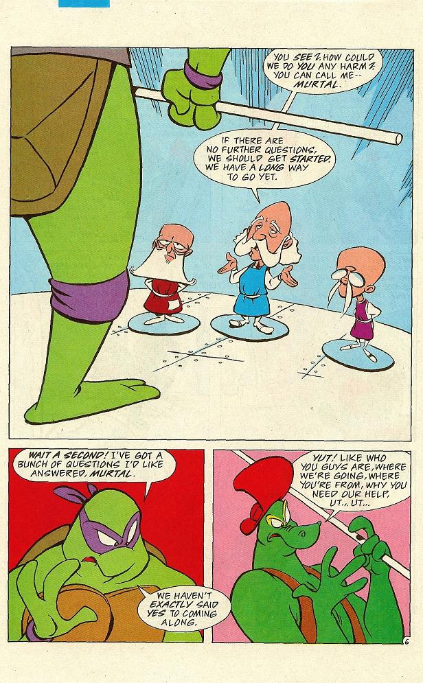 Read online Teenage Mutant Ninja Turtles Presents: Donatello and Leatherhead comic -  Issue #1 - 7