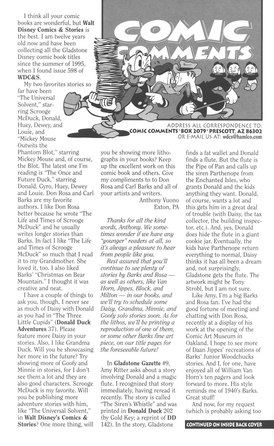 Read online Walt Disney's Comics and Stories comic -  Issue #613 - 2