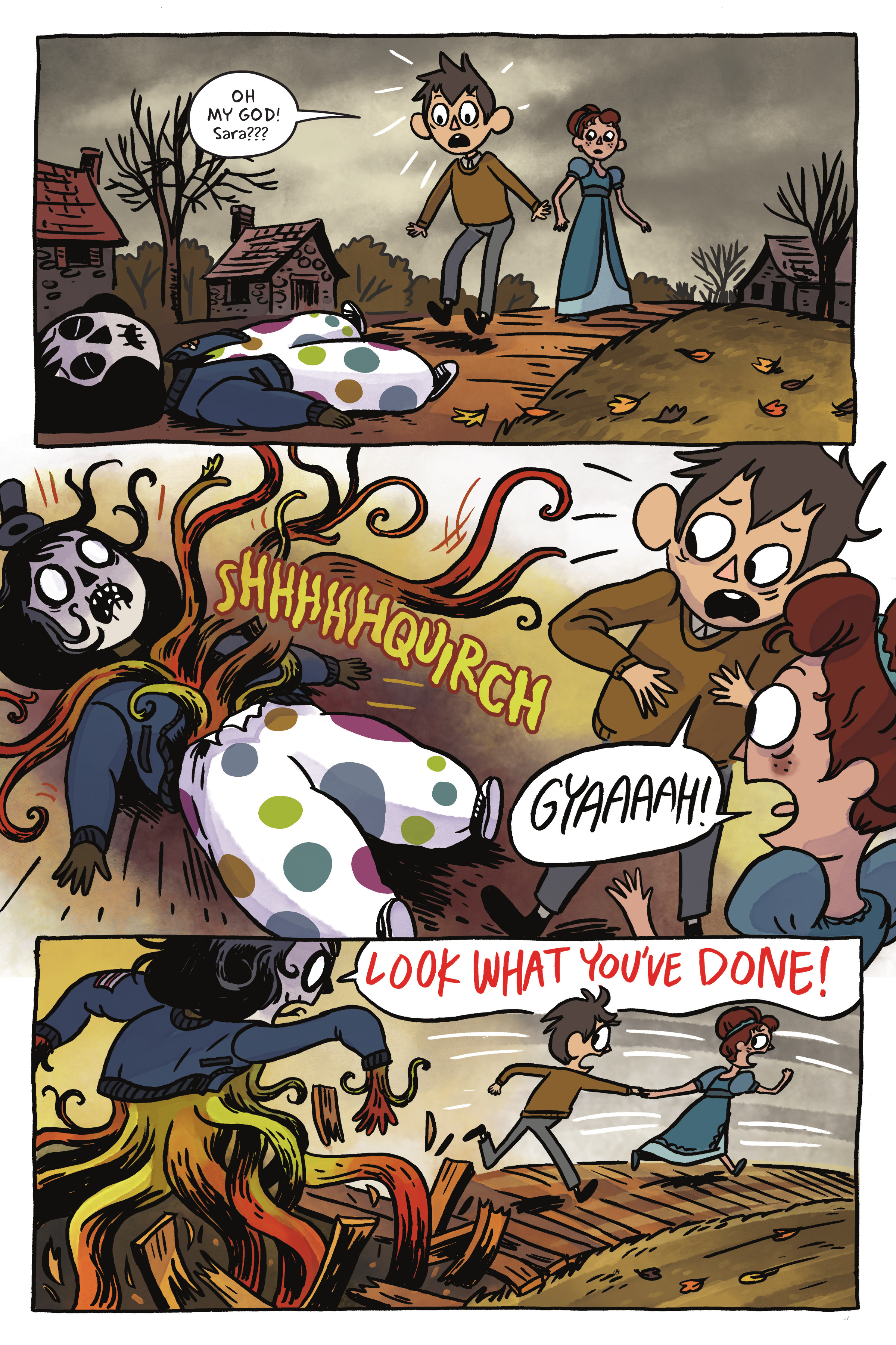 Read online Over the Garden Wall: Distillatoria comic -  Issue # TPB - 110