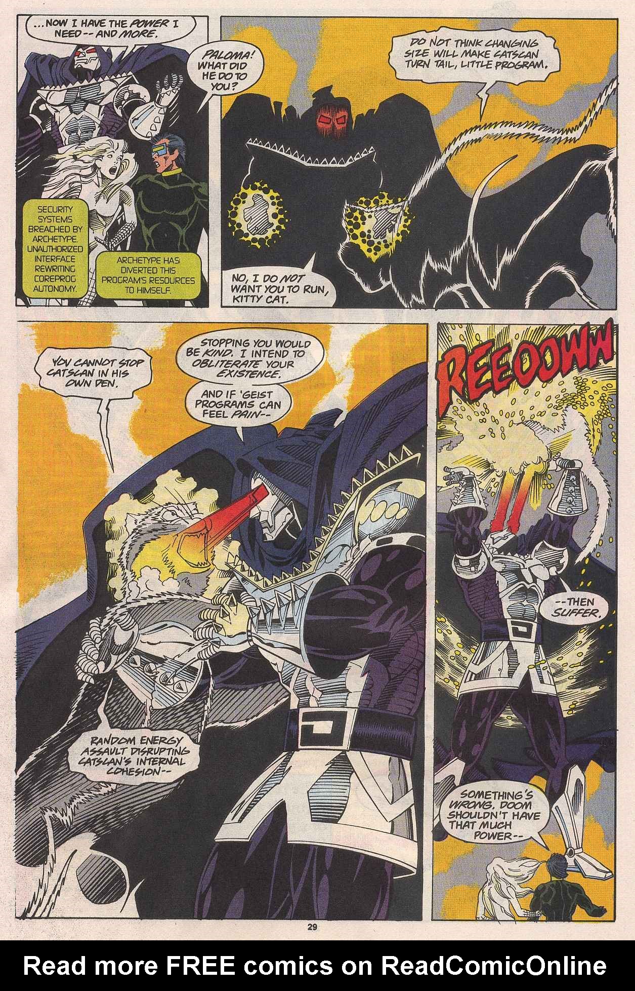 Read online Doom 2099 comic -  Issue #7 - 23