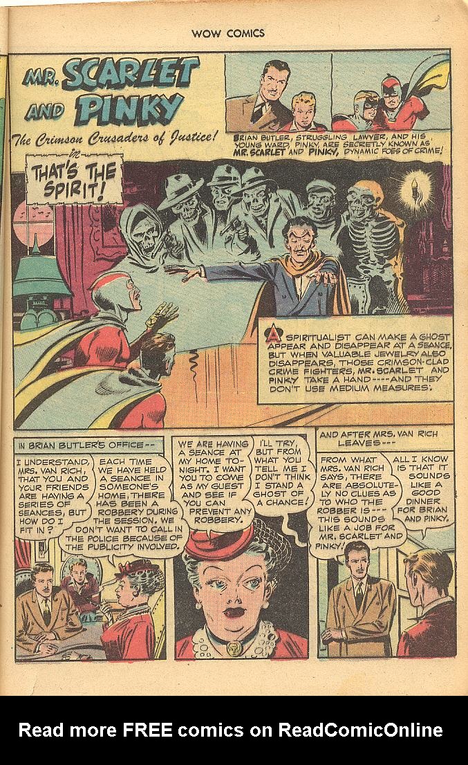 Read online Wow Comics comic -  Issue #64 - 17