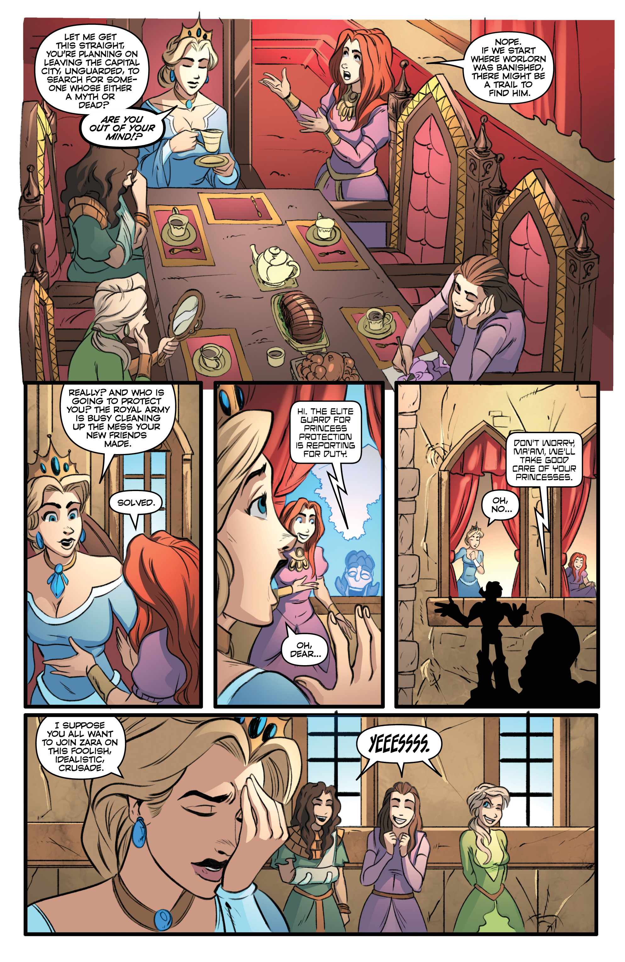 Read online Robots Versus Princesses comic -  Issue #4 - 25