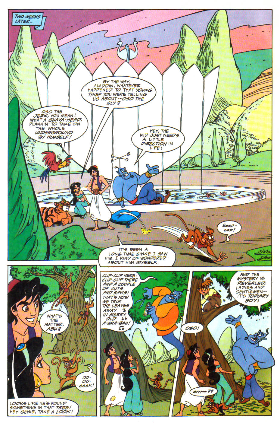 Read online Disney's Aladdin comic -  Issue #4 - 13