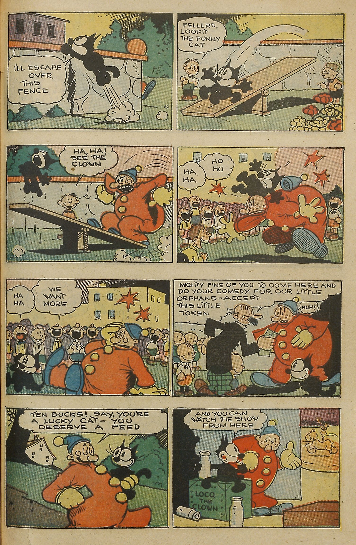 Read online Felix the Cat (1951) comic -  Issue #37 - 54