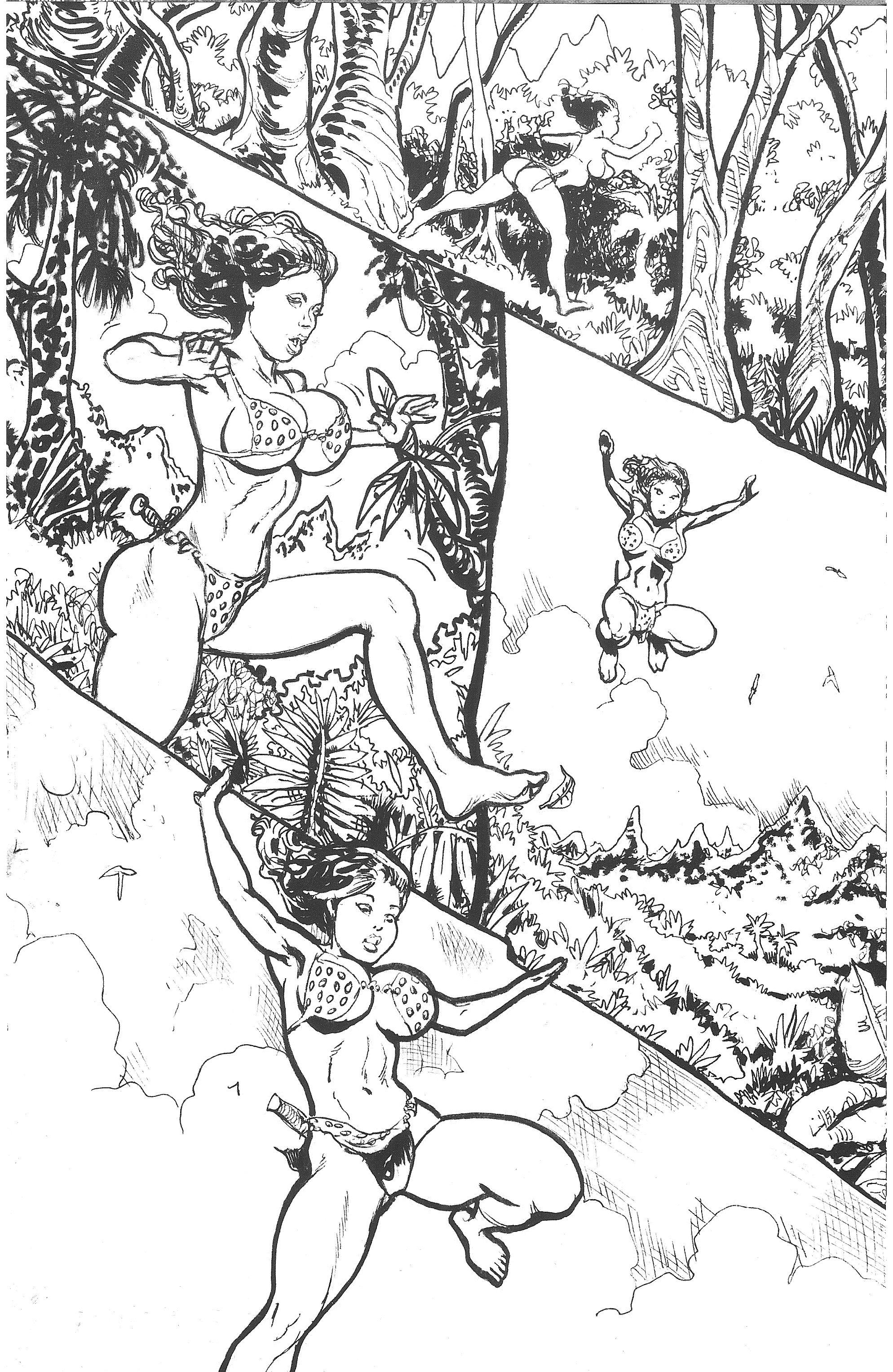 Read online Cavewoman: Raptorella comic -  Issue #1 - 24