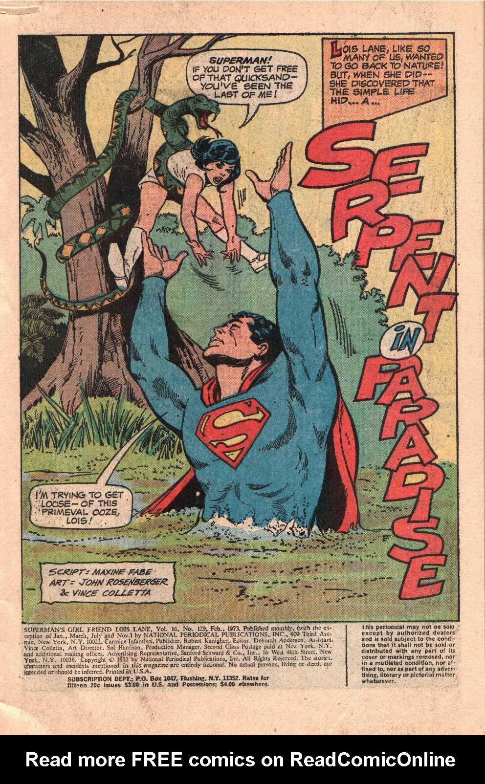 Read online Superman's Girl Friend, Lois Lane comic -  Issue #129 - 3